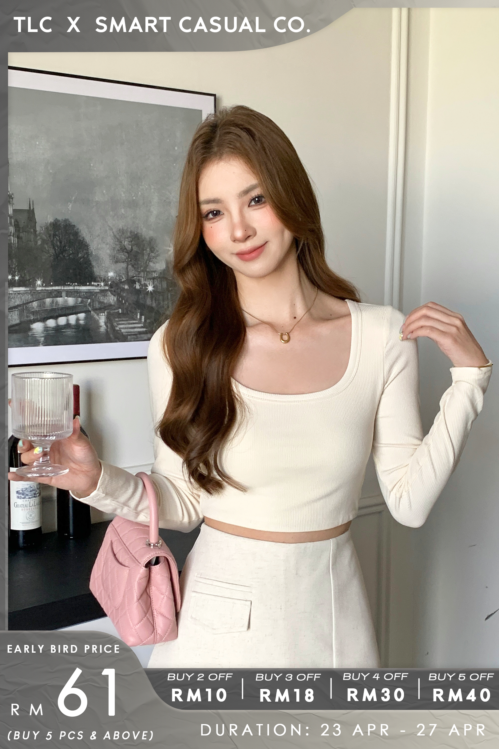 Elyseen Basic Knitted Top