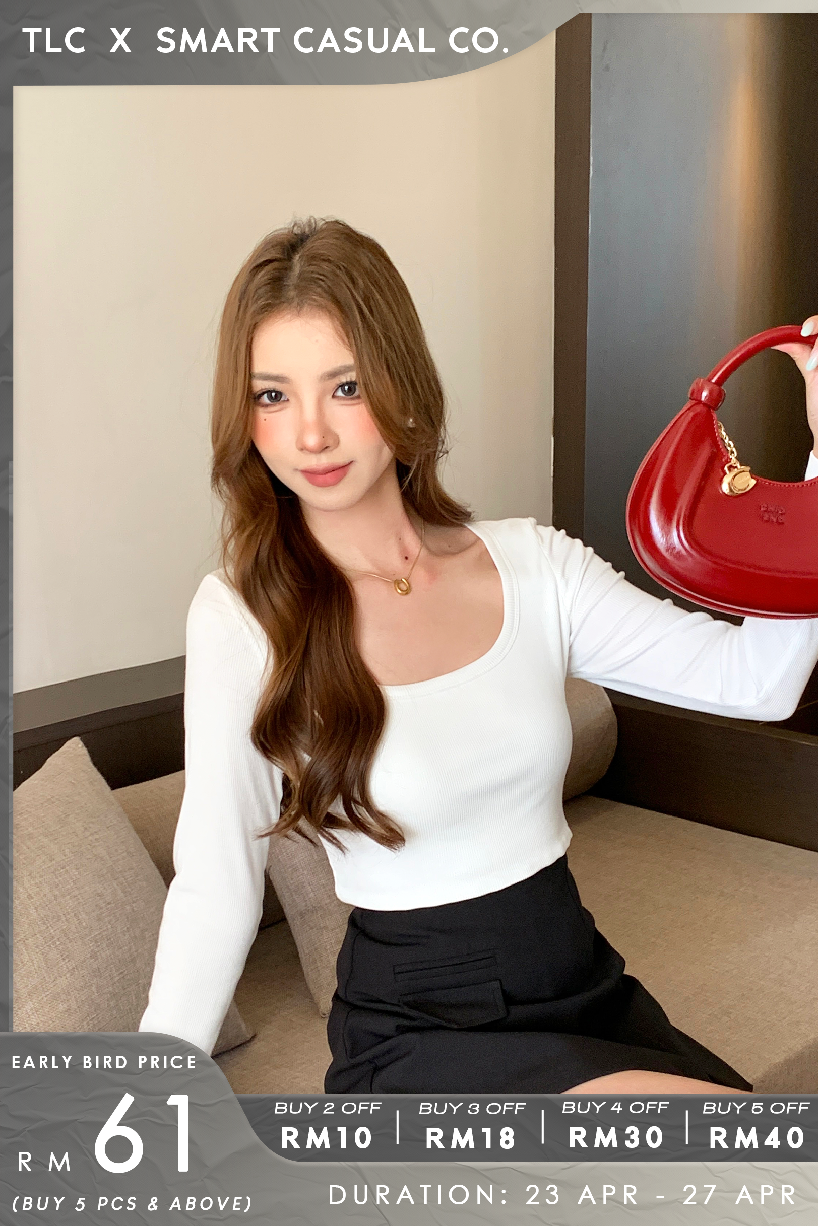 Elyseen Basic Knitted Top