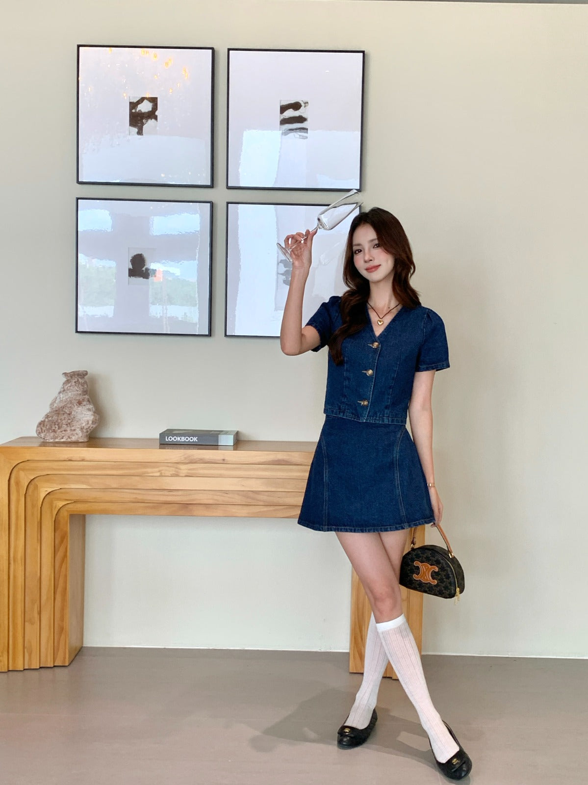Noa Denim Skirt