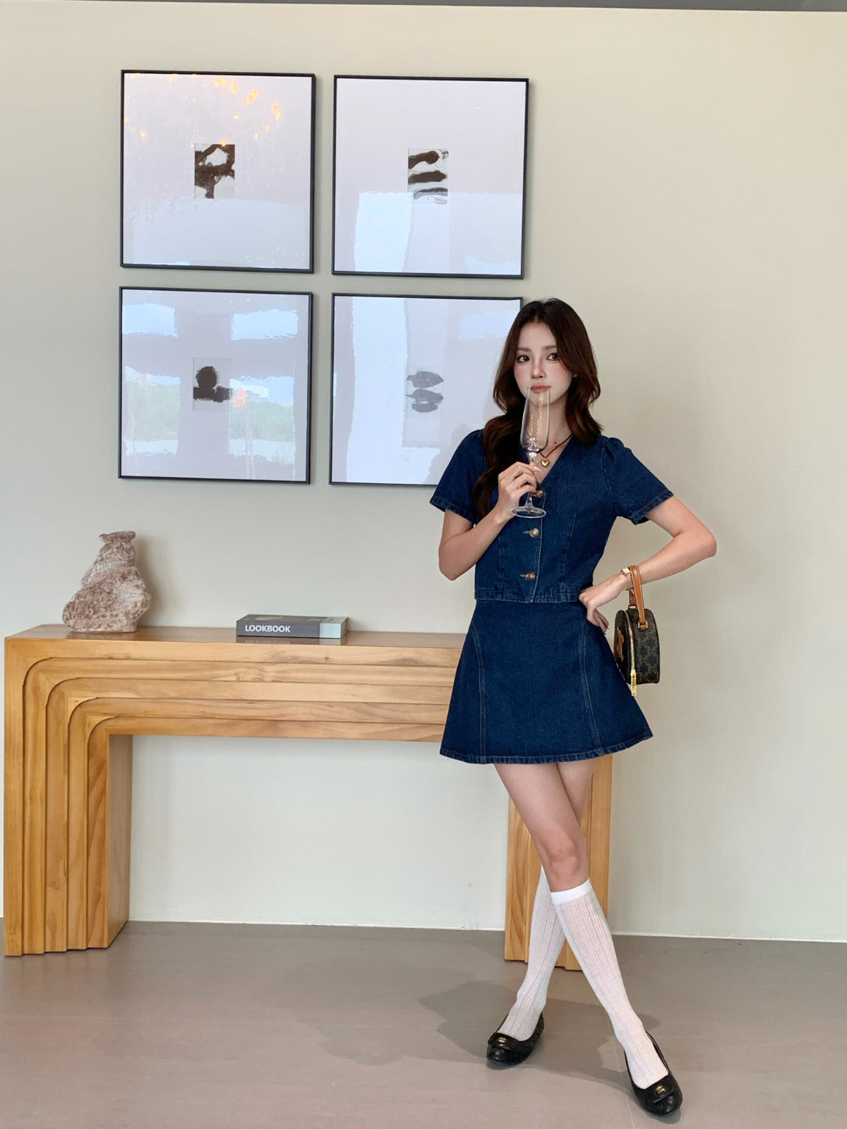 Noa Denim Skirt