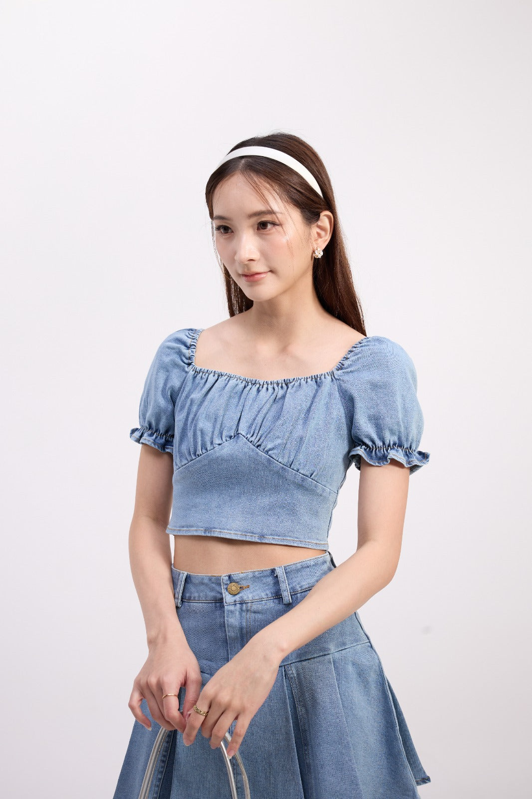 Taeri Denim Top