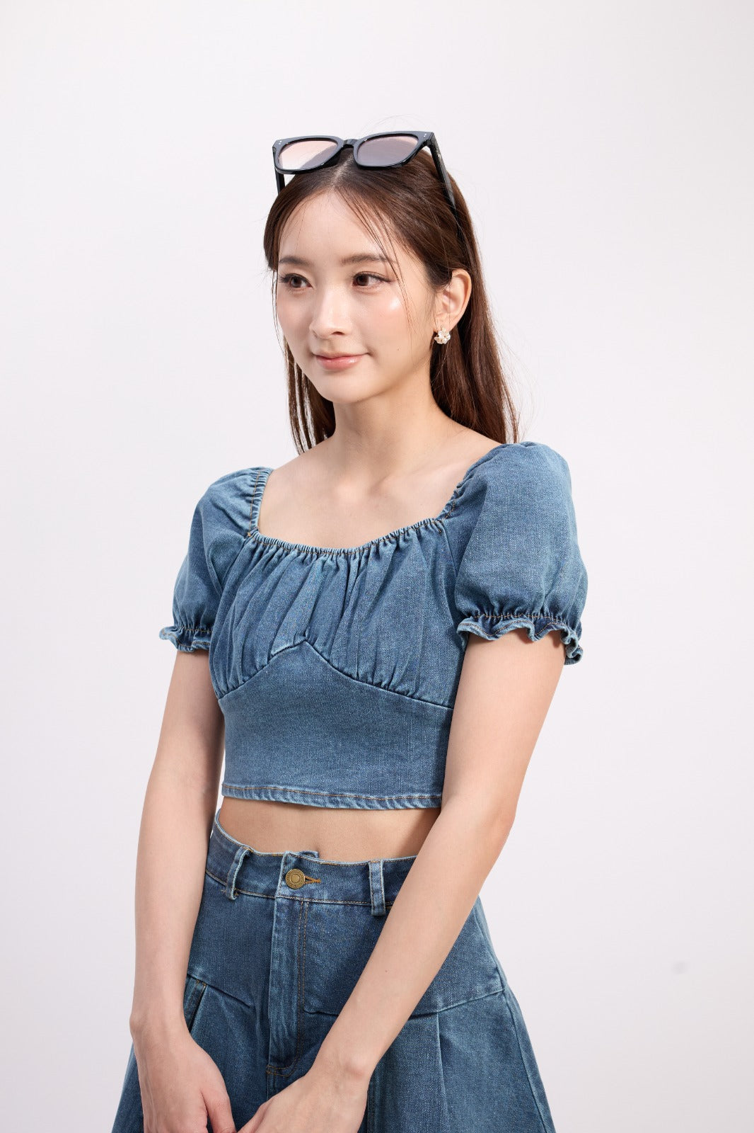 Taeri Denim Top
