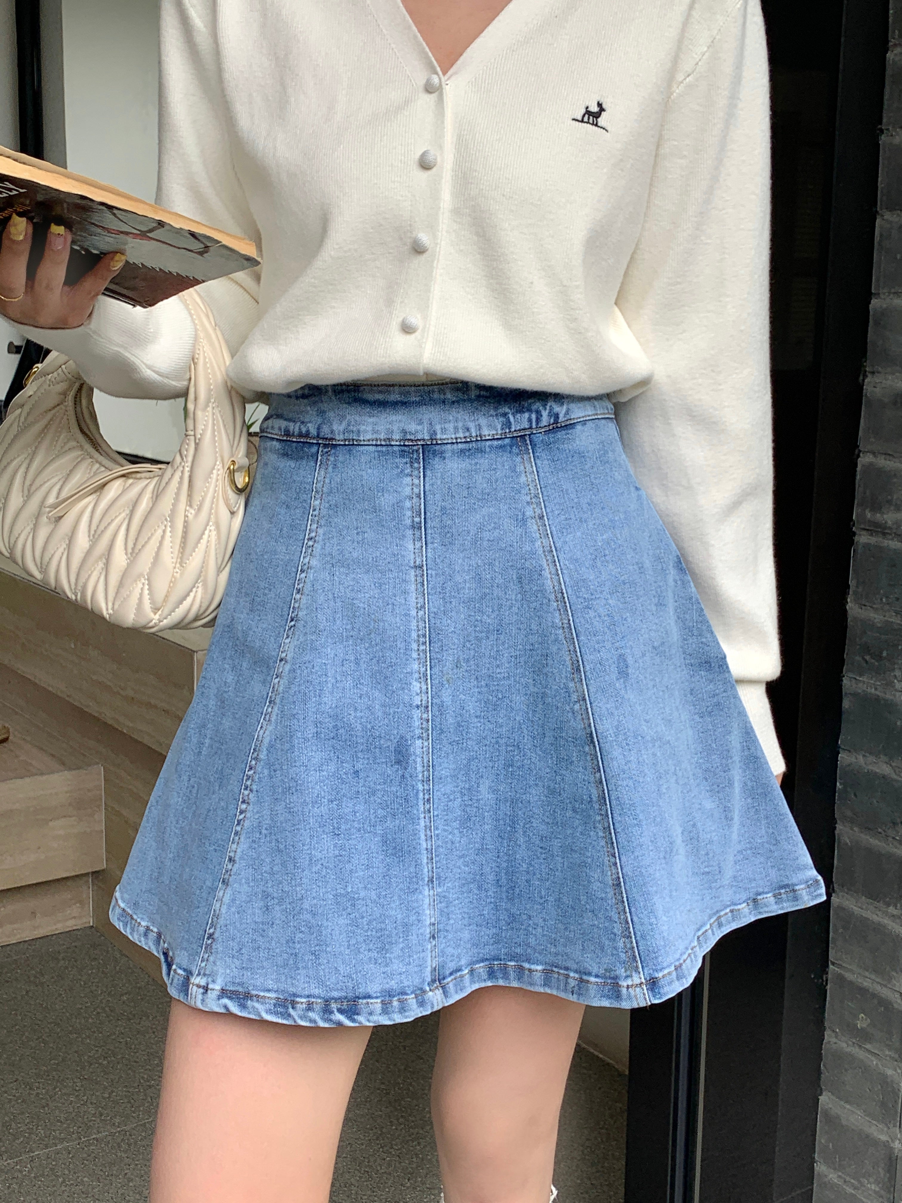 Nahida Denim Skirt