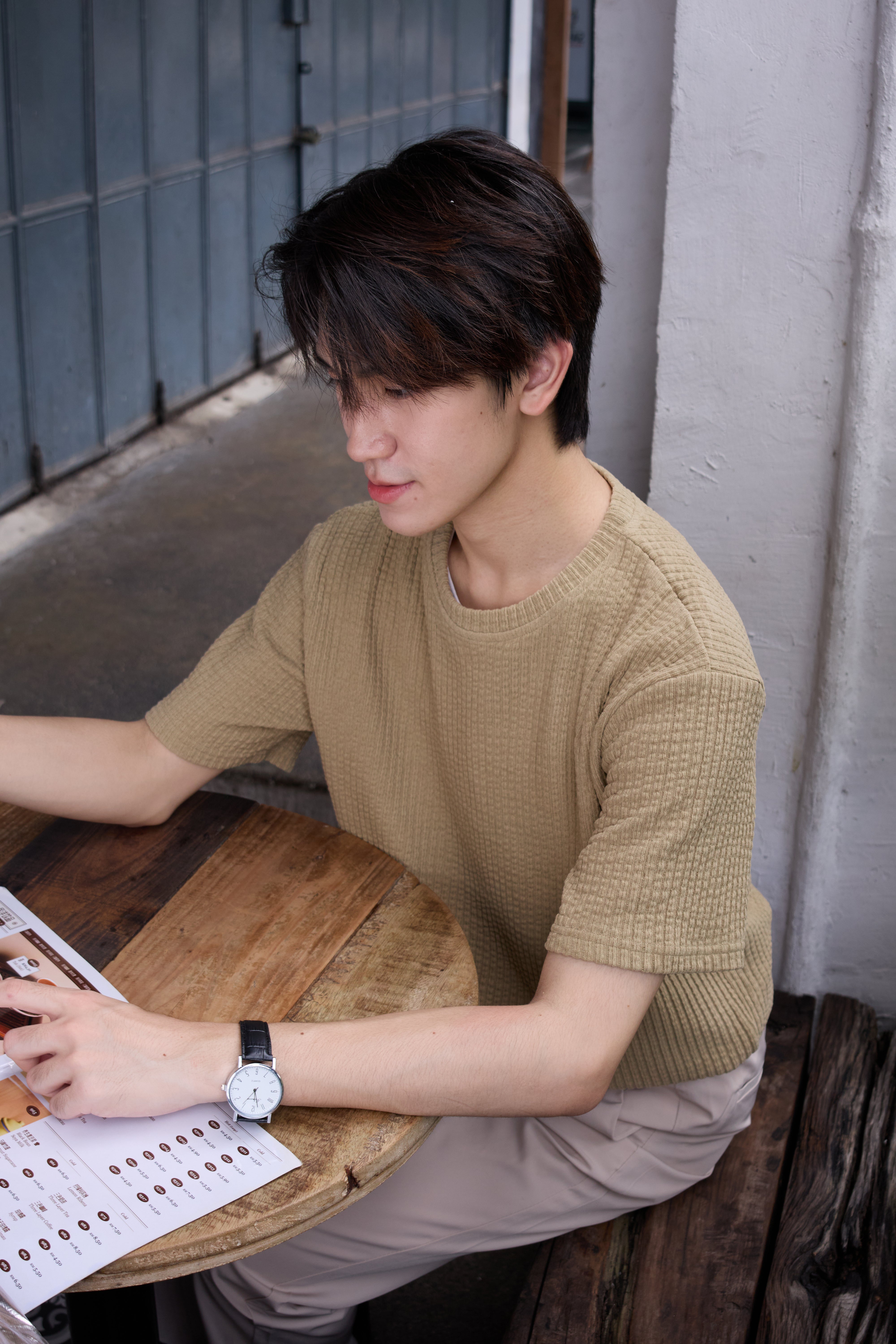 James Crew Neck T-Shirt(Defect)