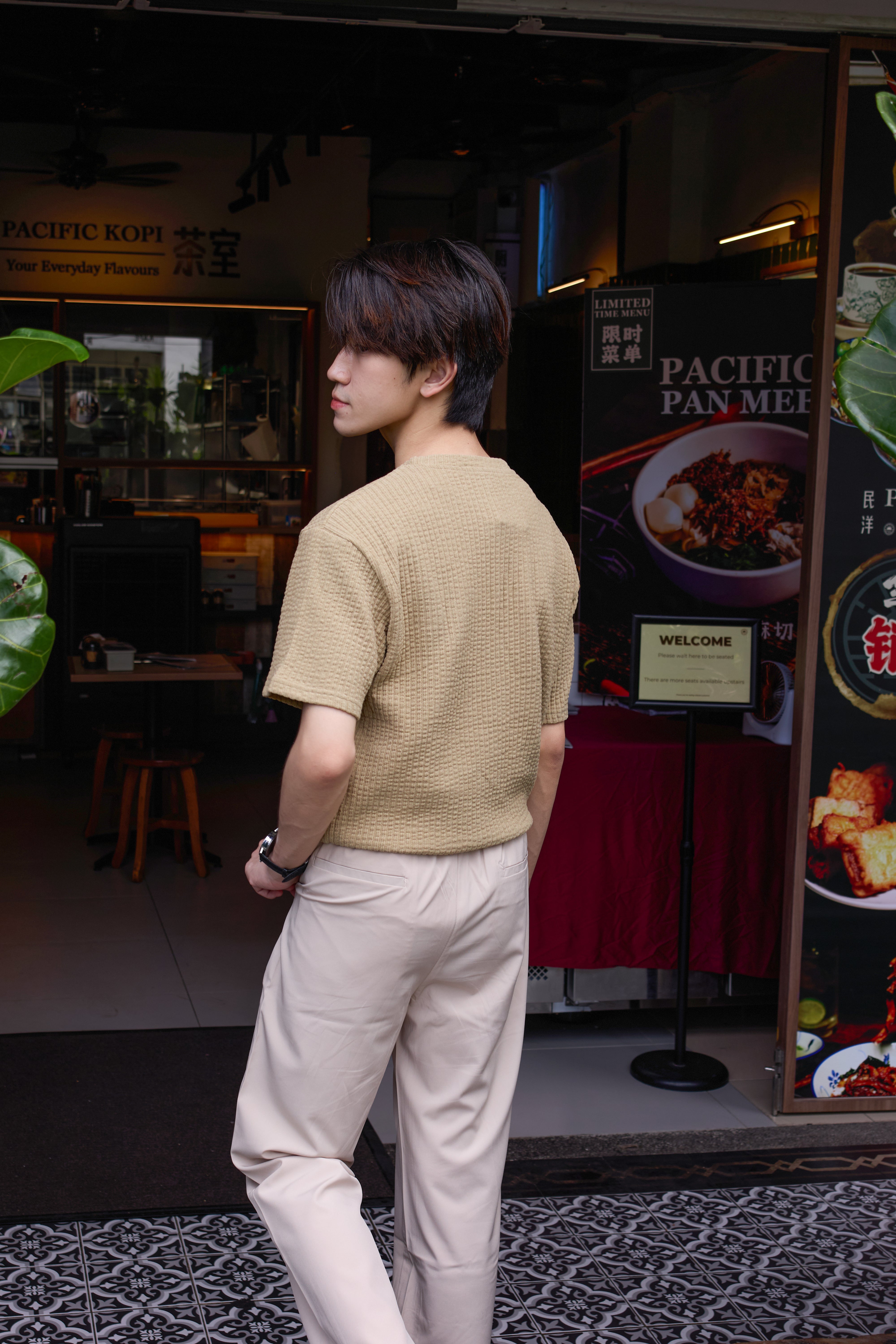 James Crew Neck T-Shirt(Defect)