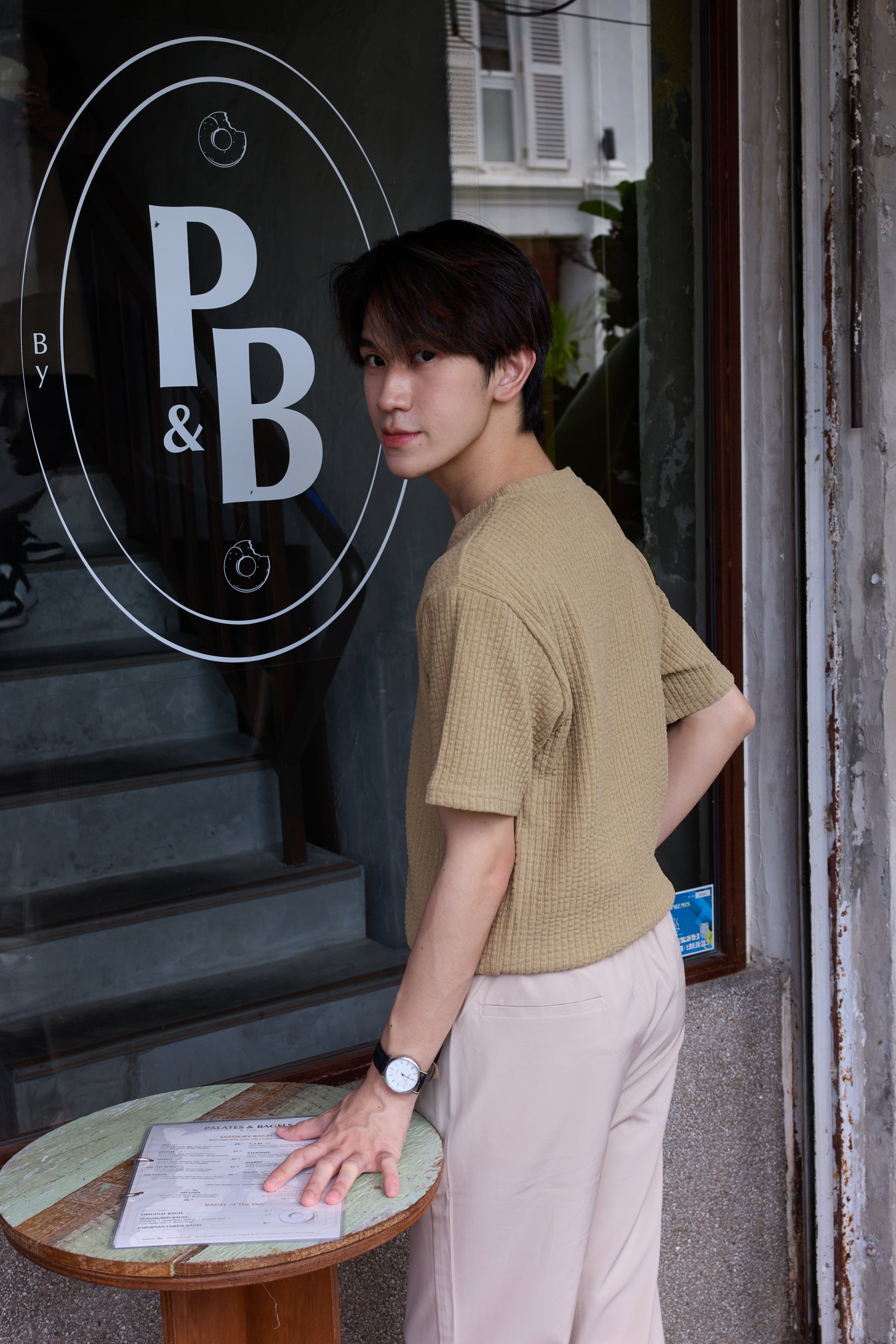 James Crew Neck T-Shirt