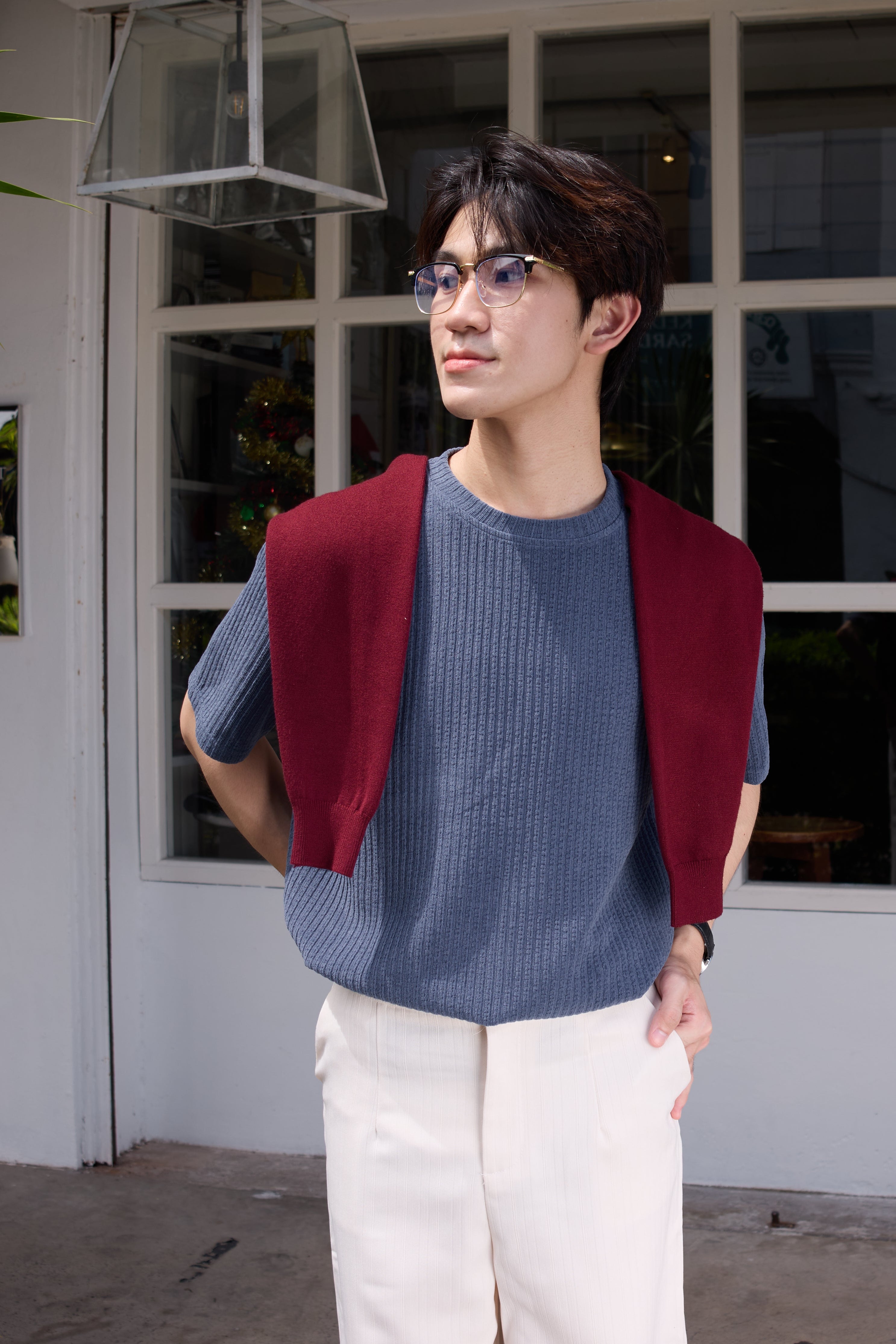 James Crew Neck T-Shirt