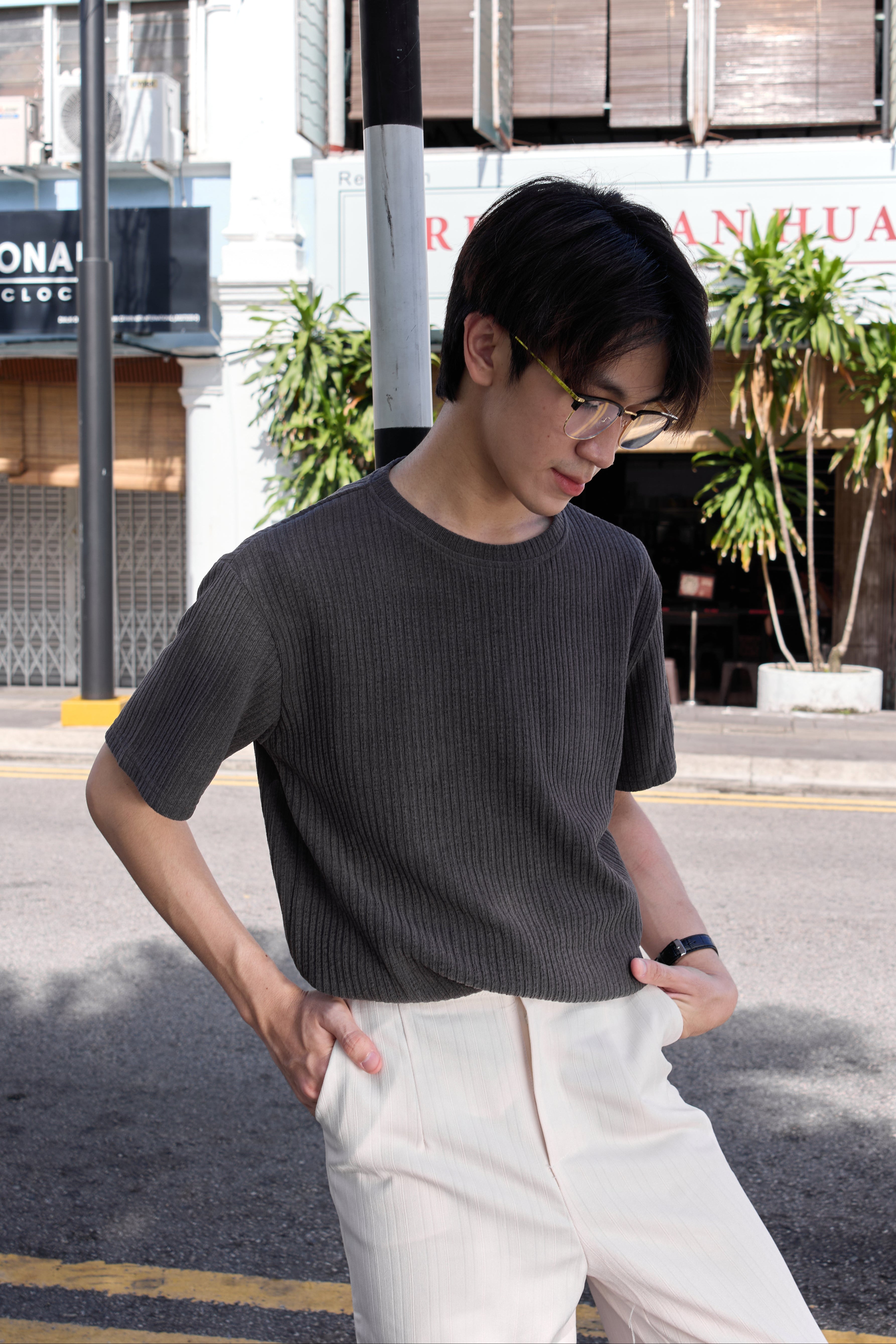 James Crew Neck T-Shirt