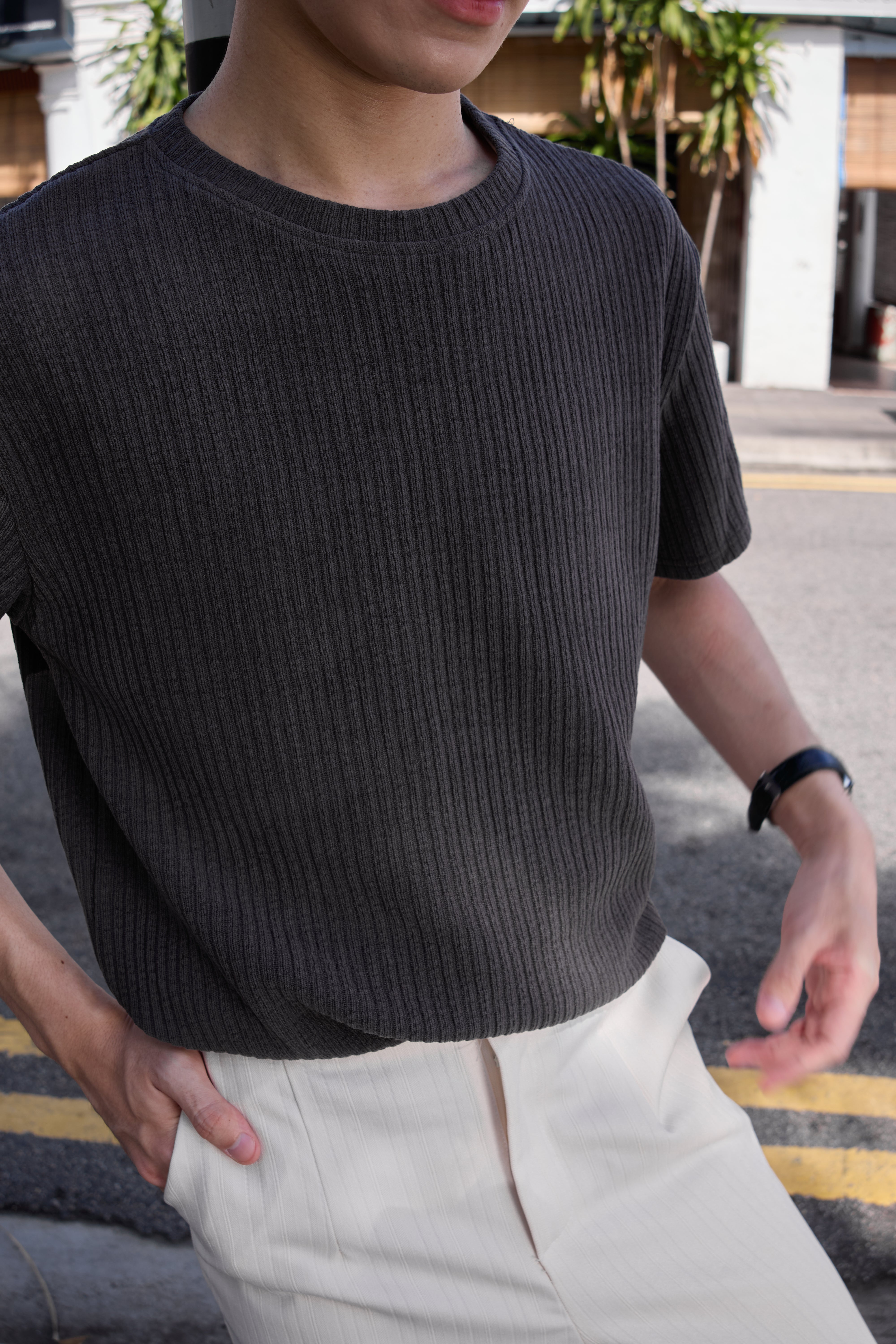 James Crew Neck T-Shirt