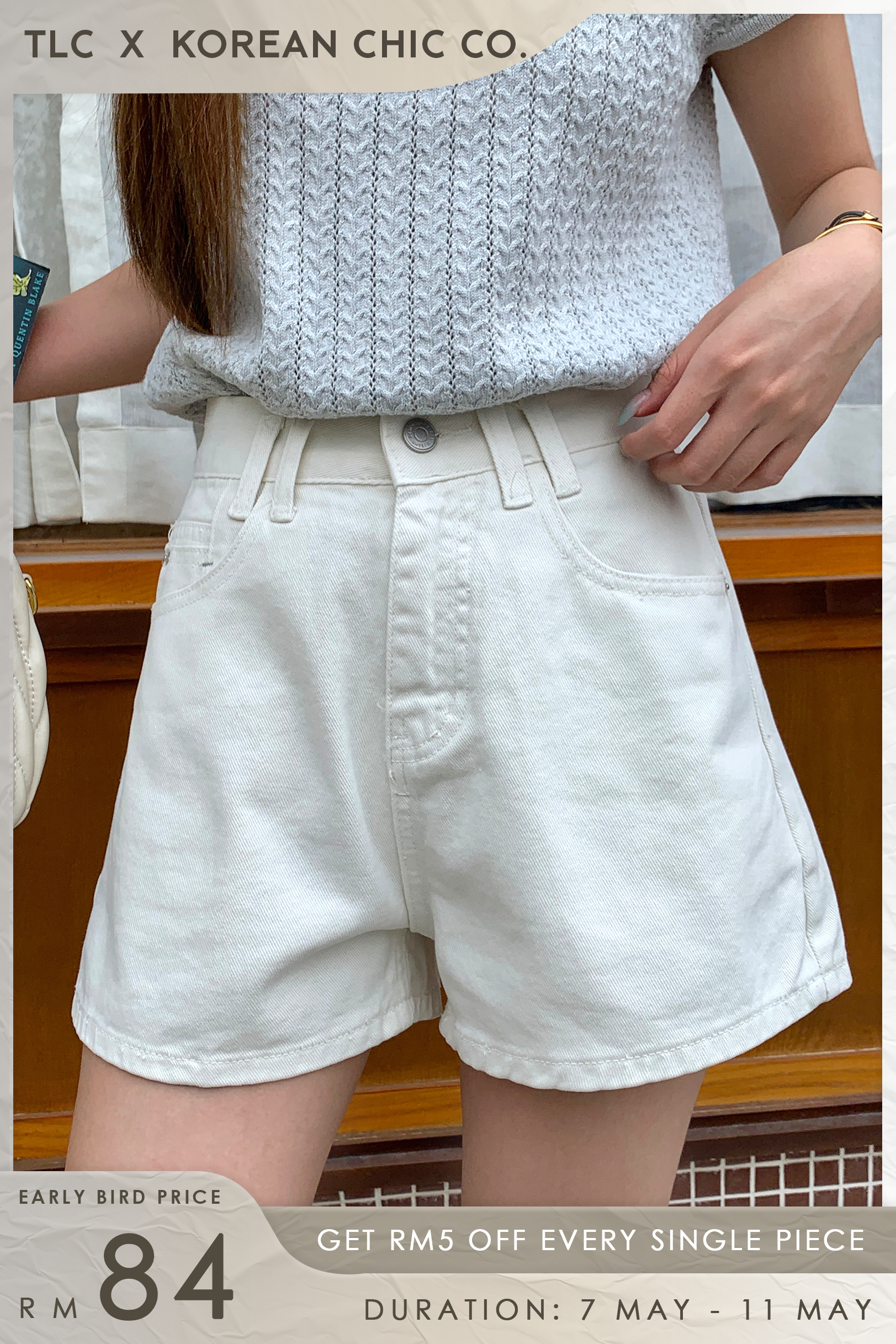 Kazuha Denim Shorts