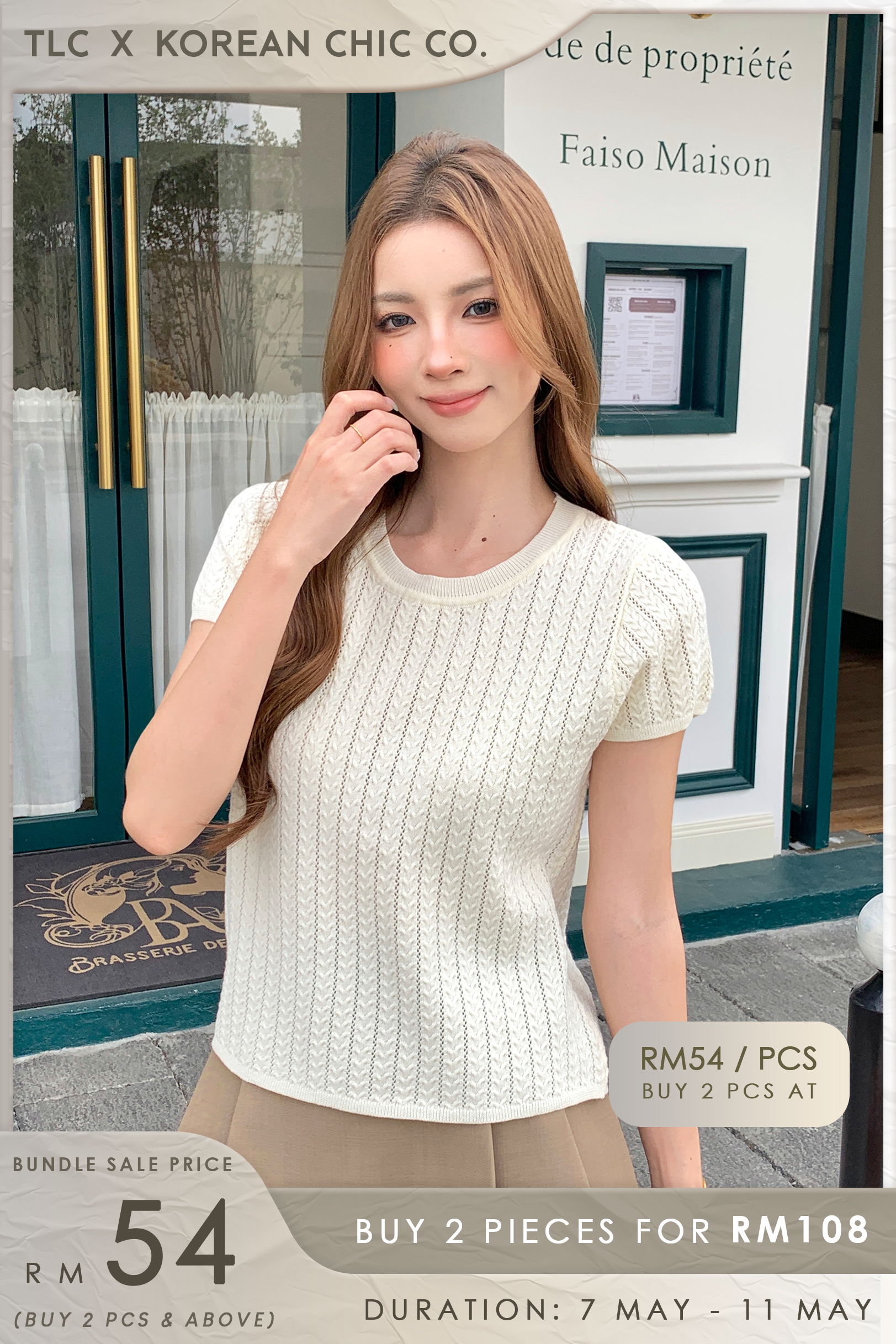 Kokomi Knitted Top
