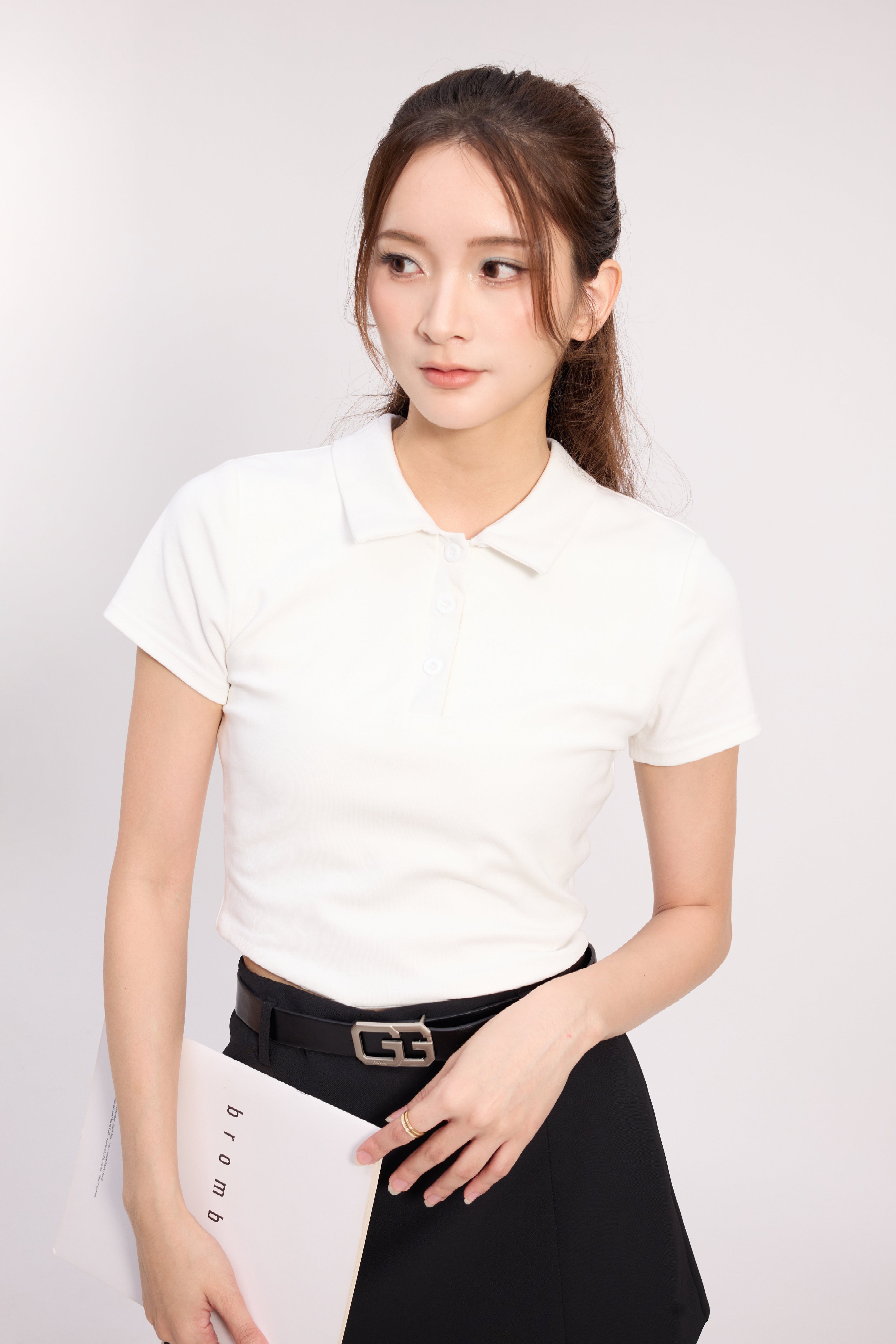 Kora Polo Crop Top