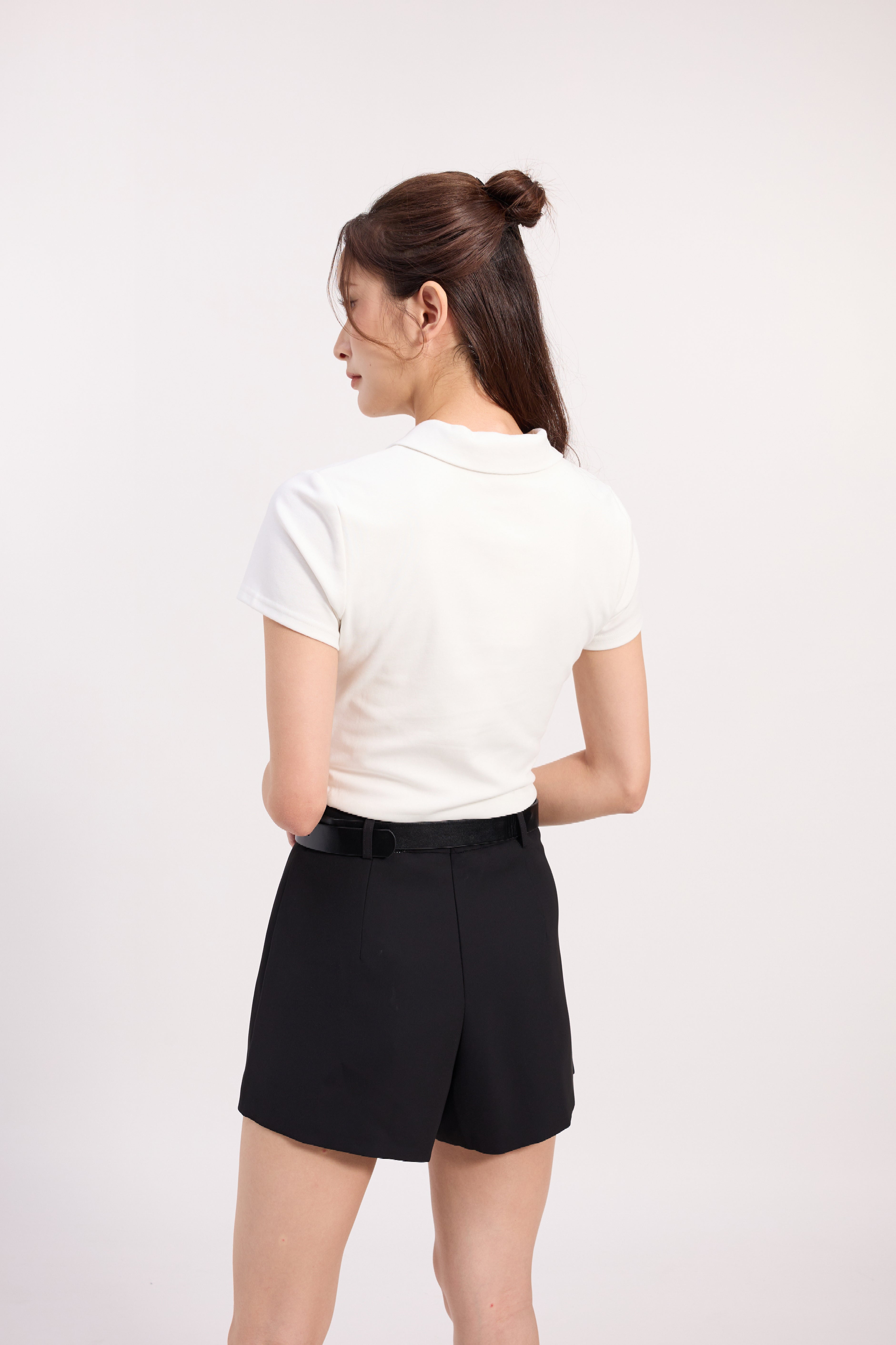 Kora Polo Crop Top