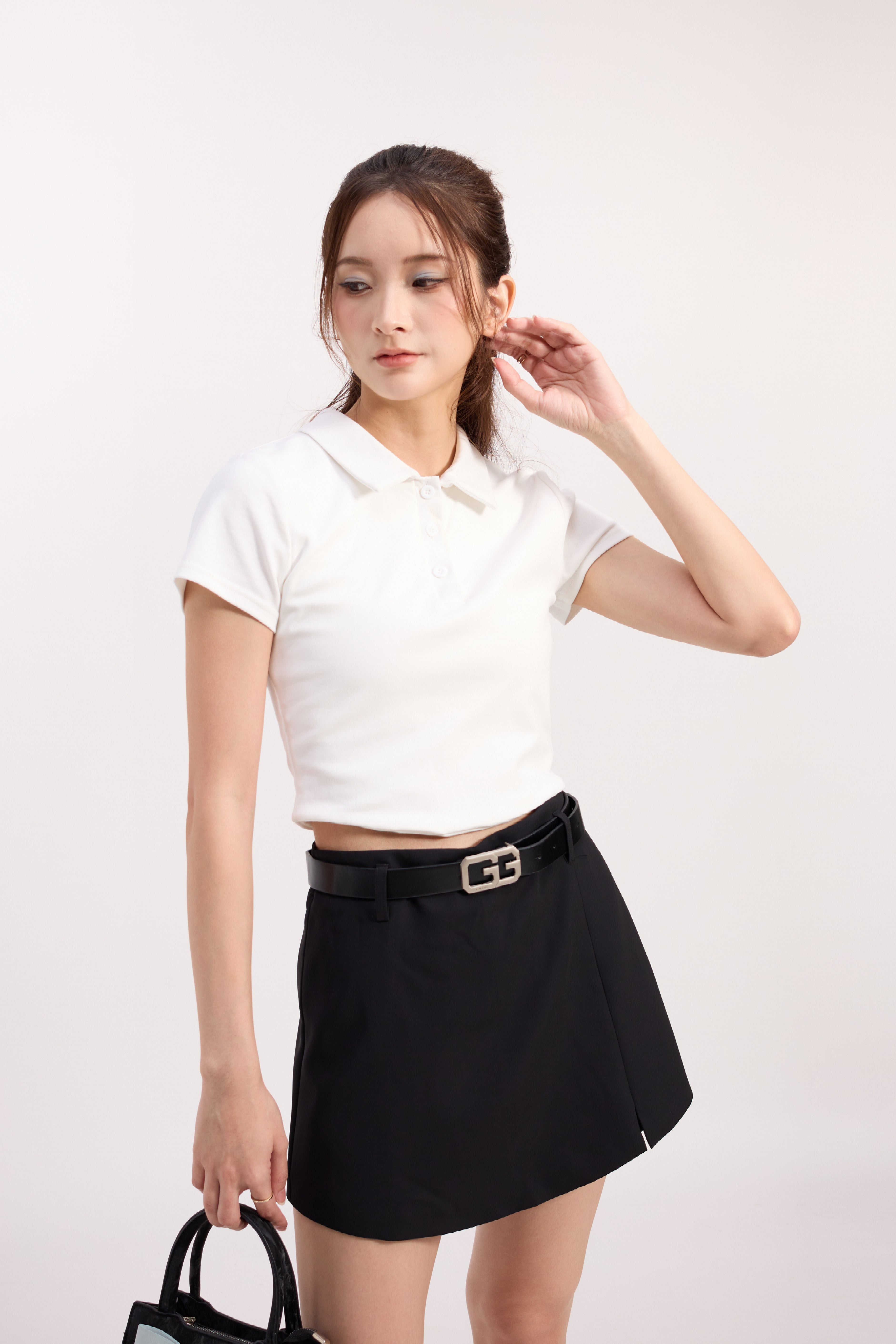 Kora Polo Crop Top