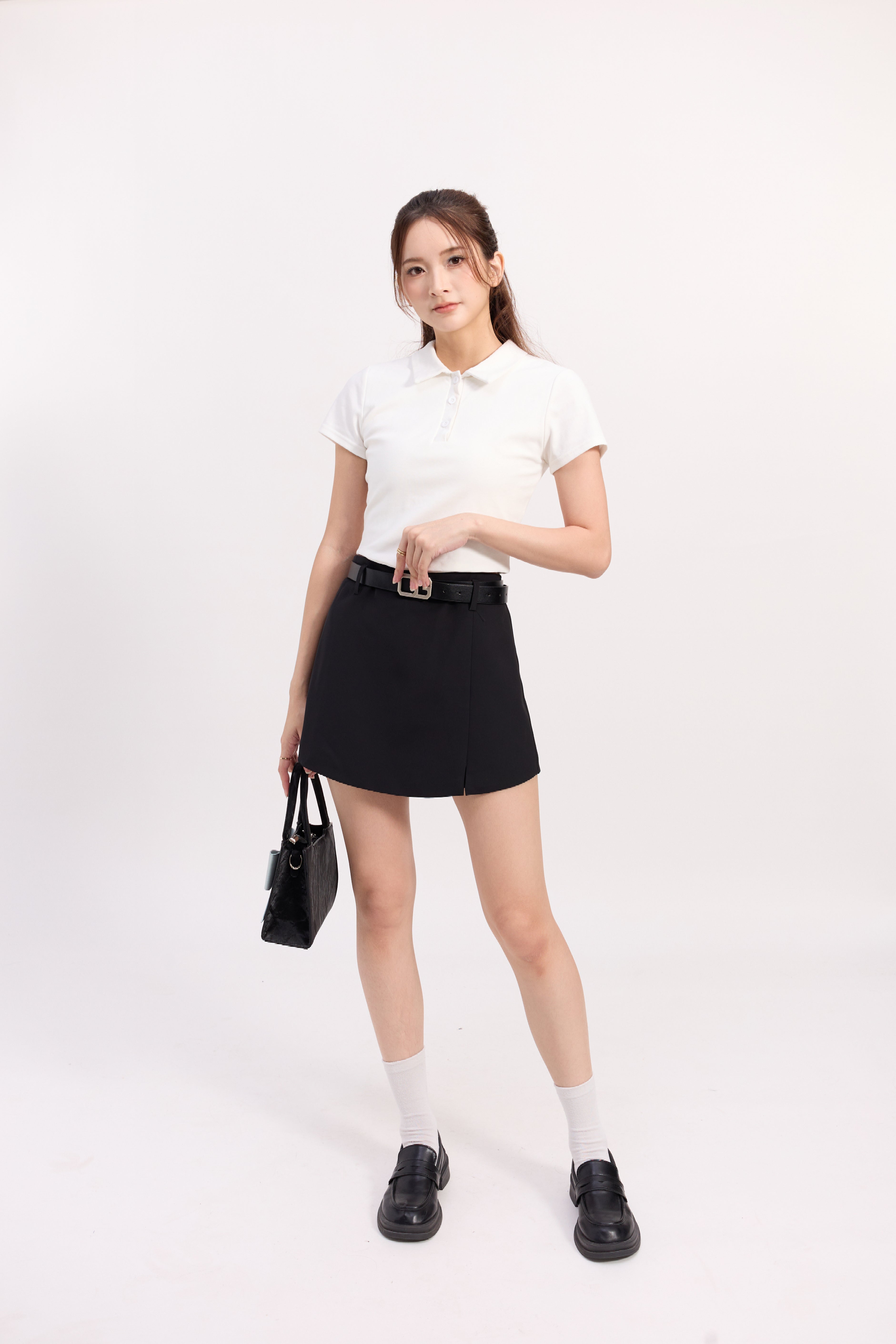 Kora Polo Crop Top
