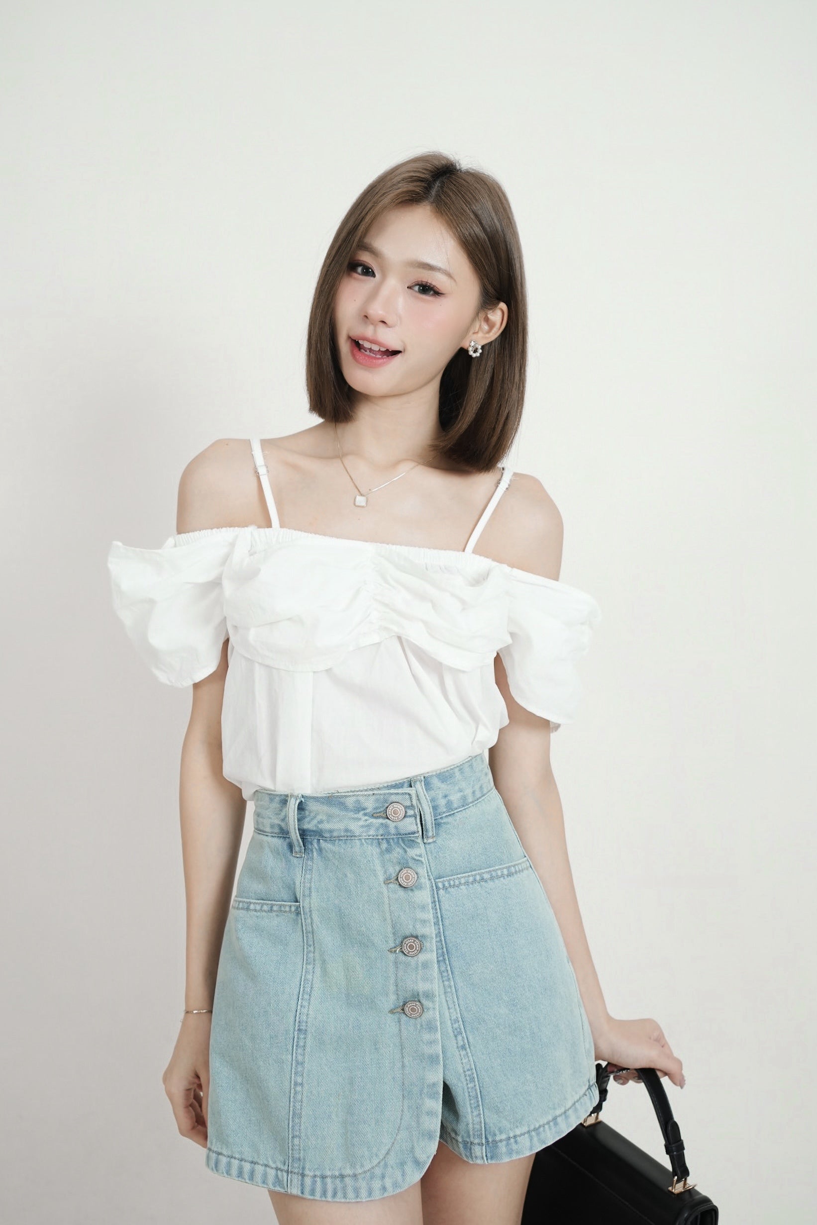 Kushino Denim Skorts