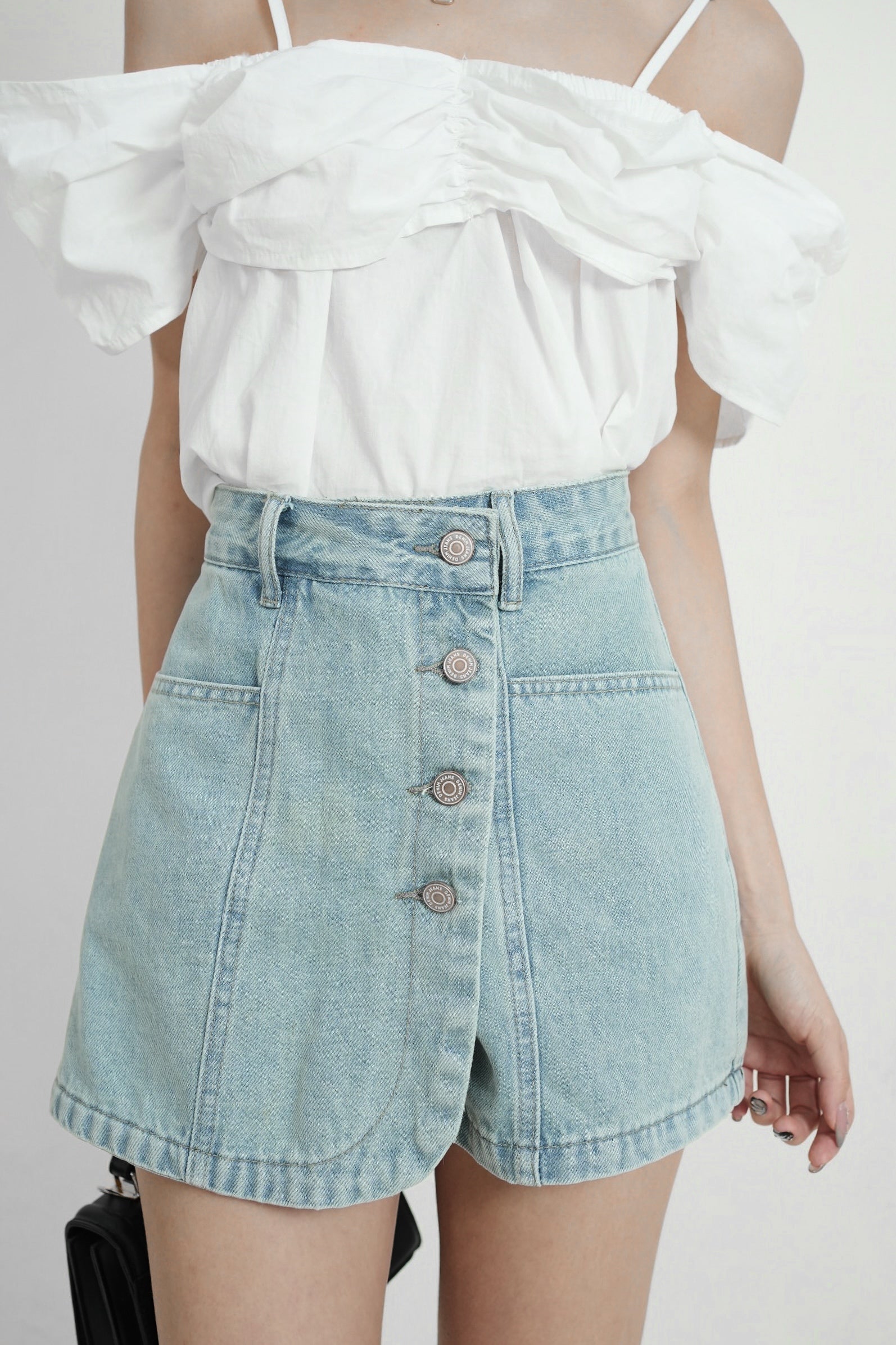 Kushino Denim Skorts