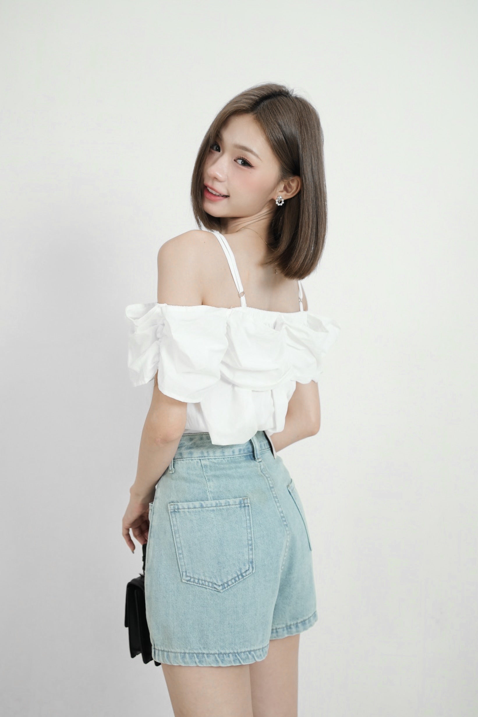 Kushino Denim Skorts