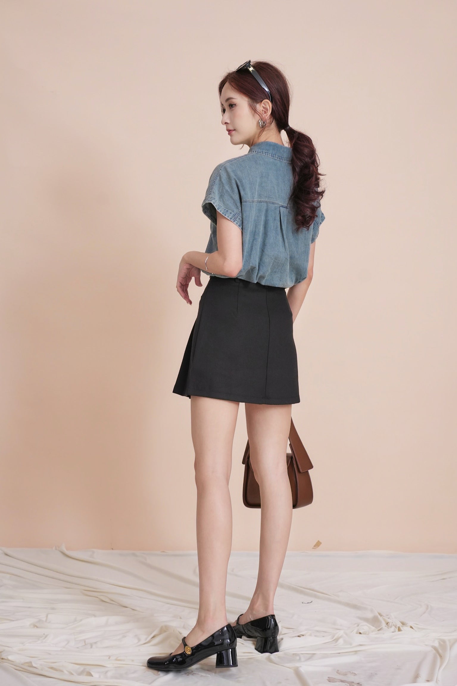 Luga Denim Top