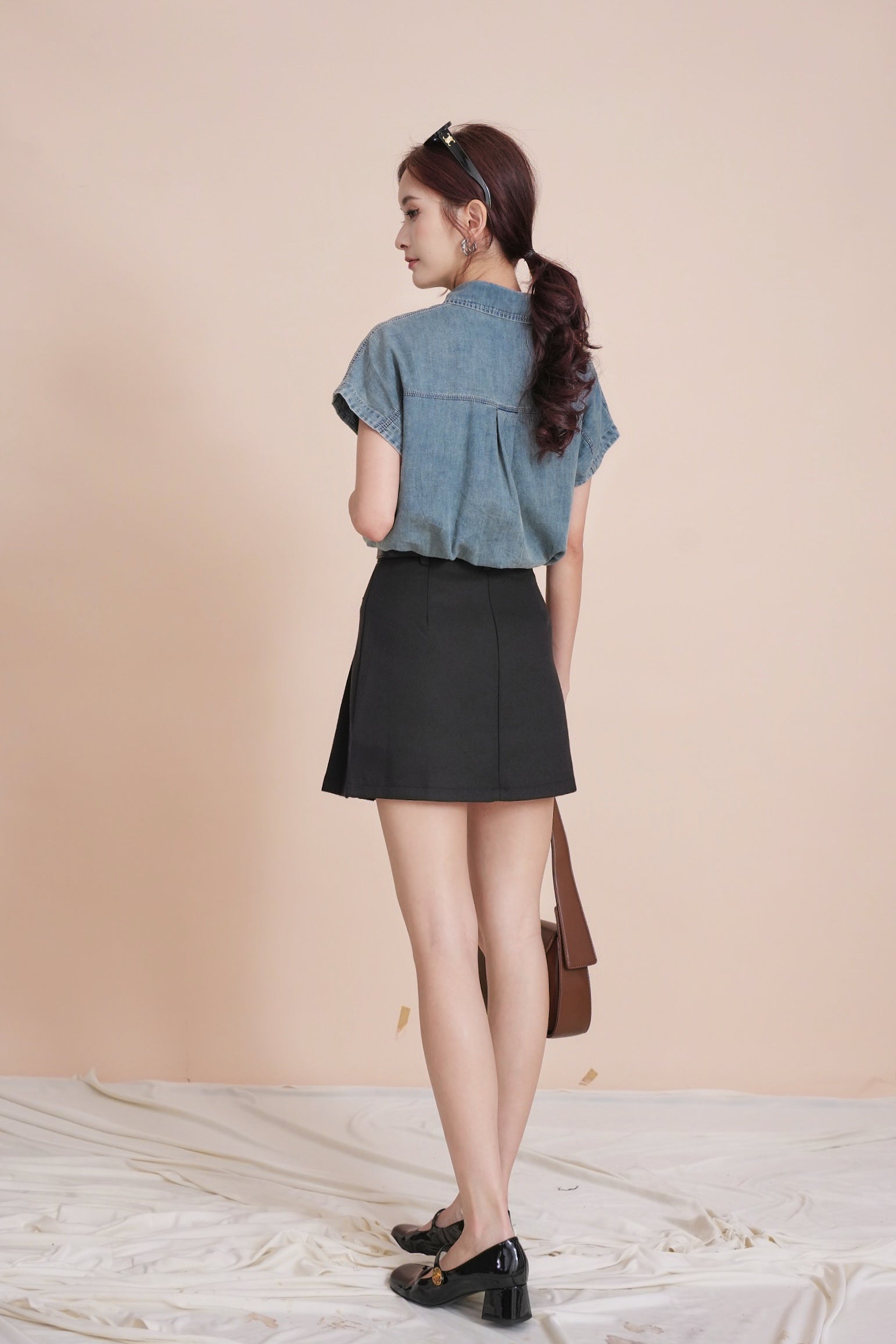 Luga Denim Top