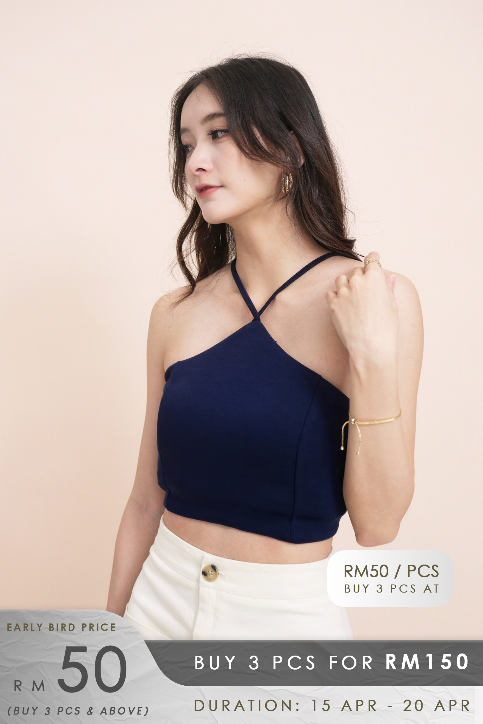 Zoe Halterneck Top