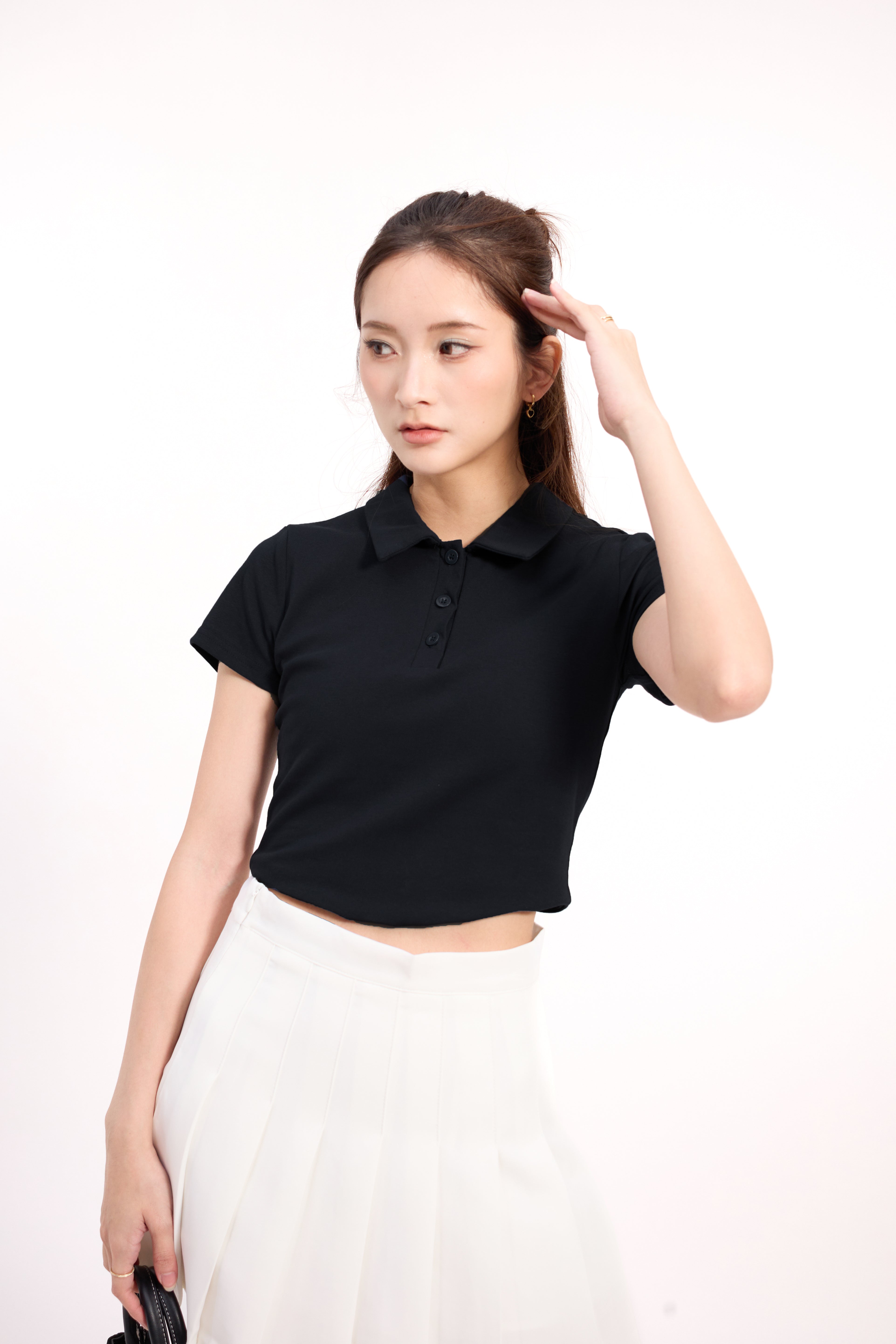 Kora Polo Crop Top