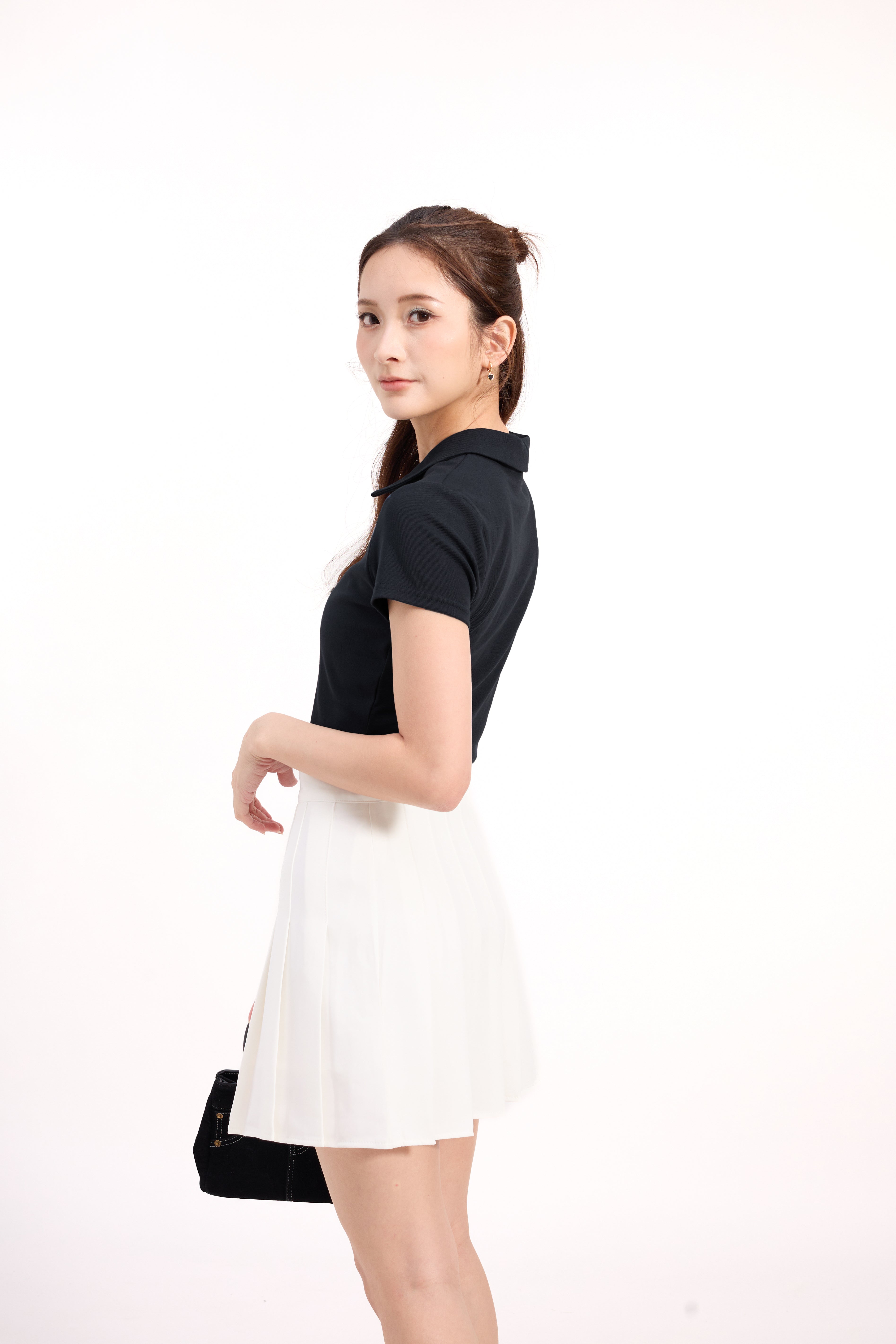 Kora Polo Crop Top