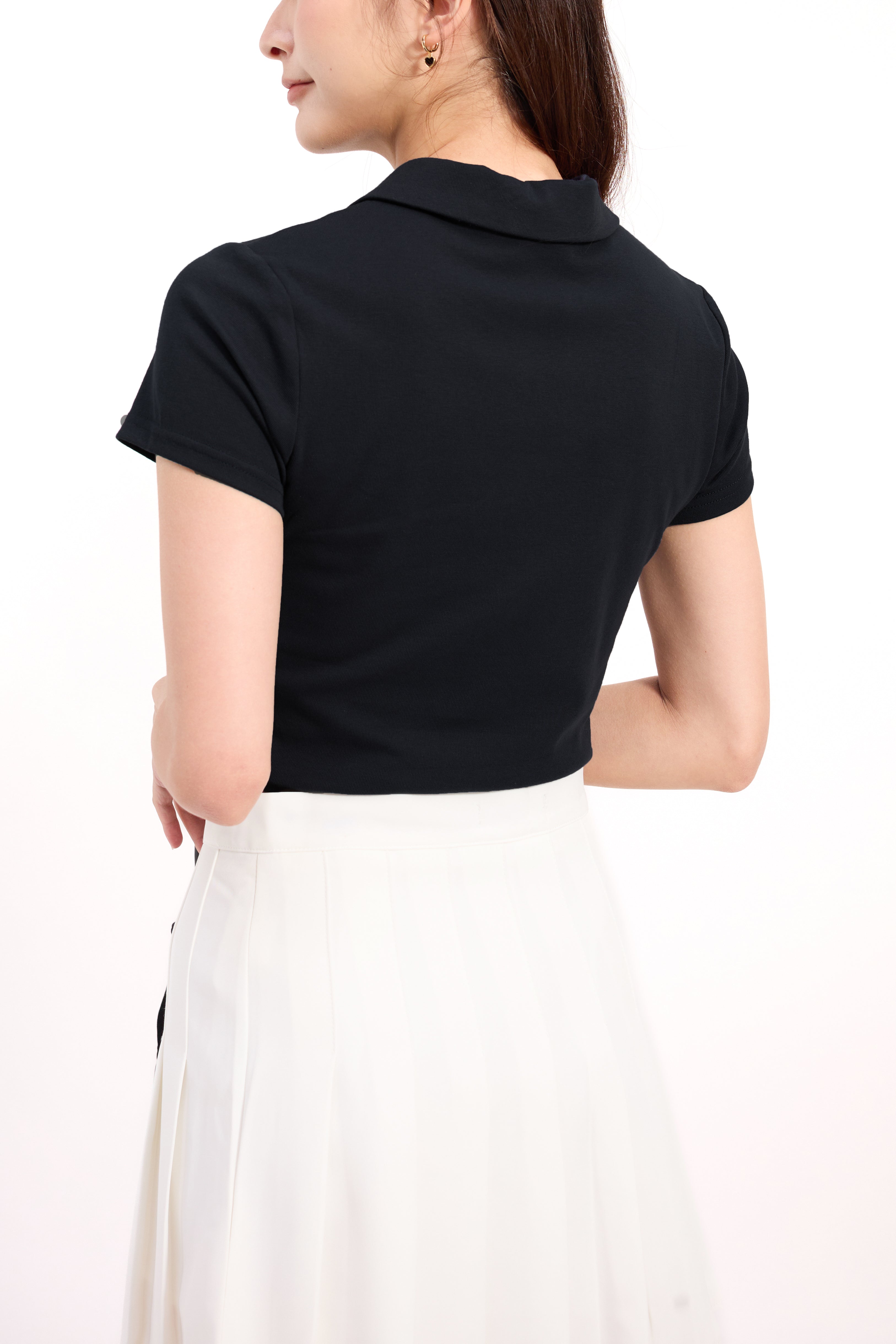 Kora Polo Crop Top