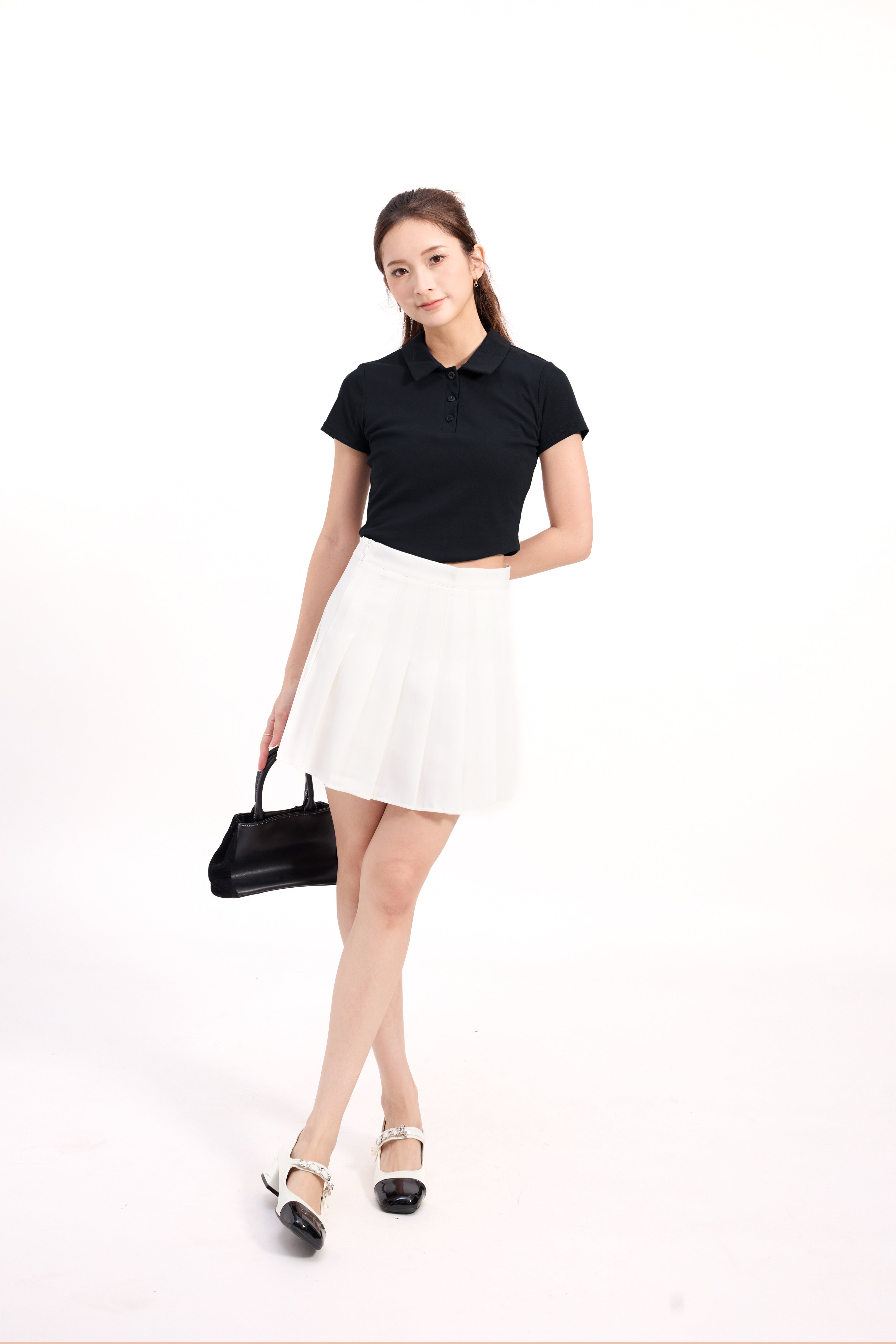 Kora Polo Crop Top