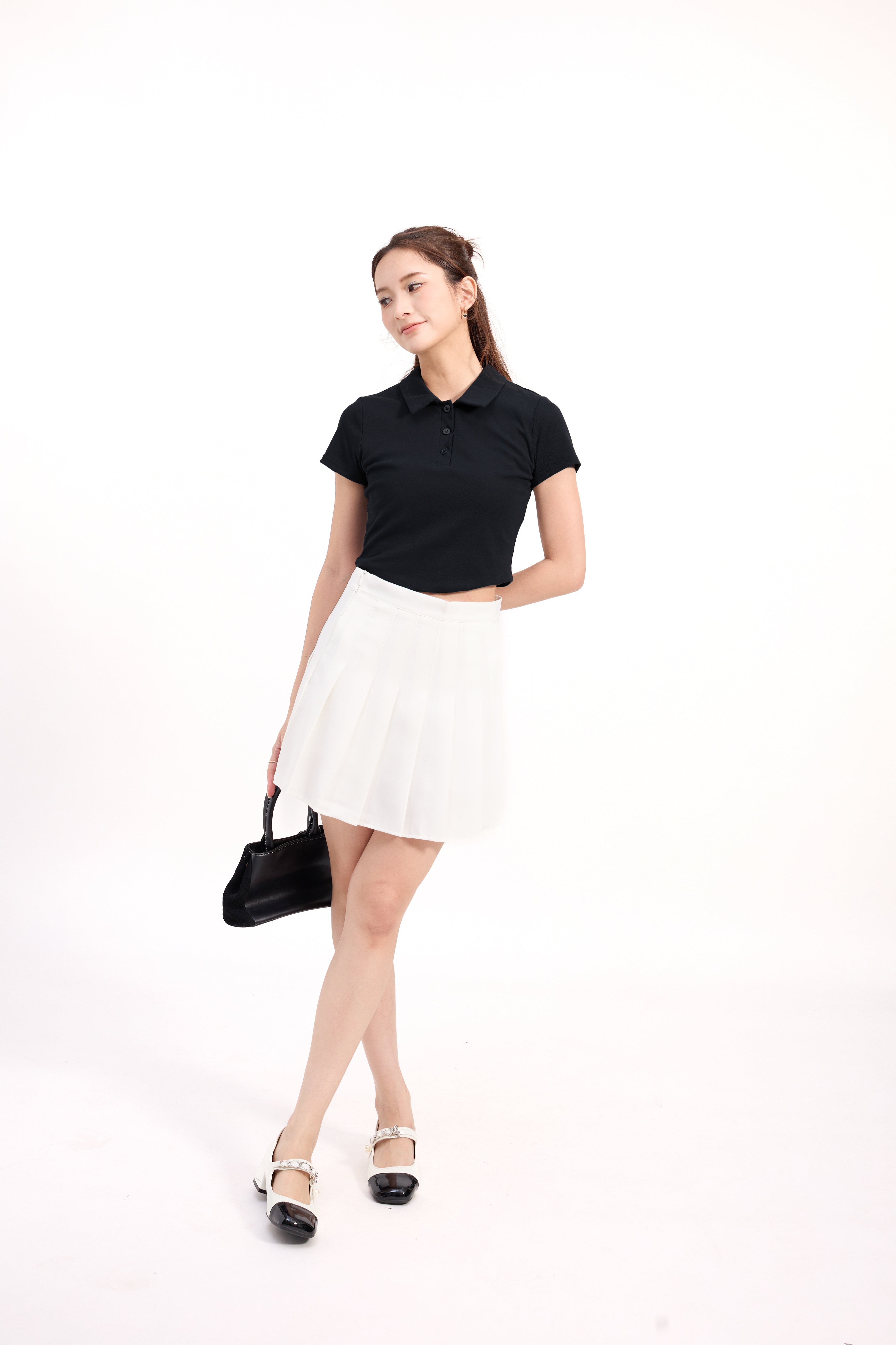 Kora Polo Crop Top