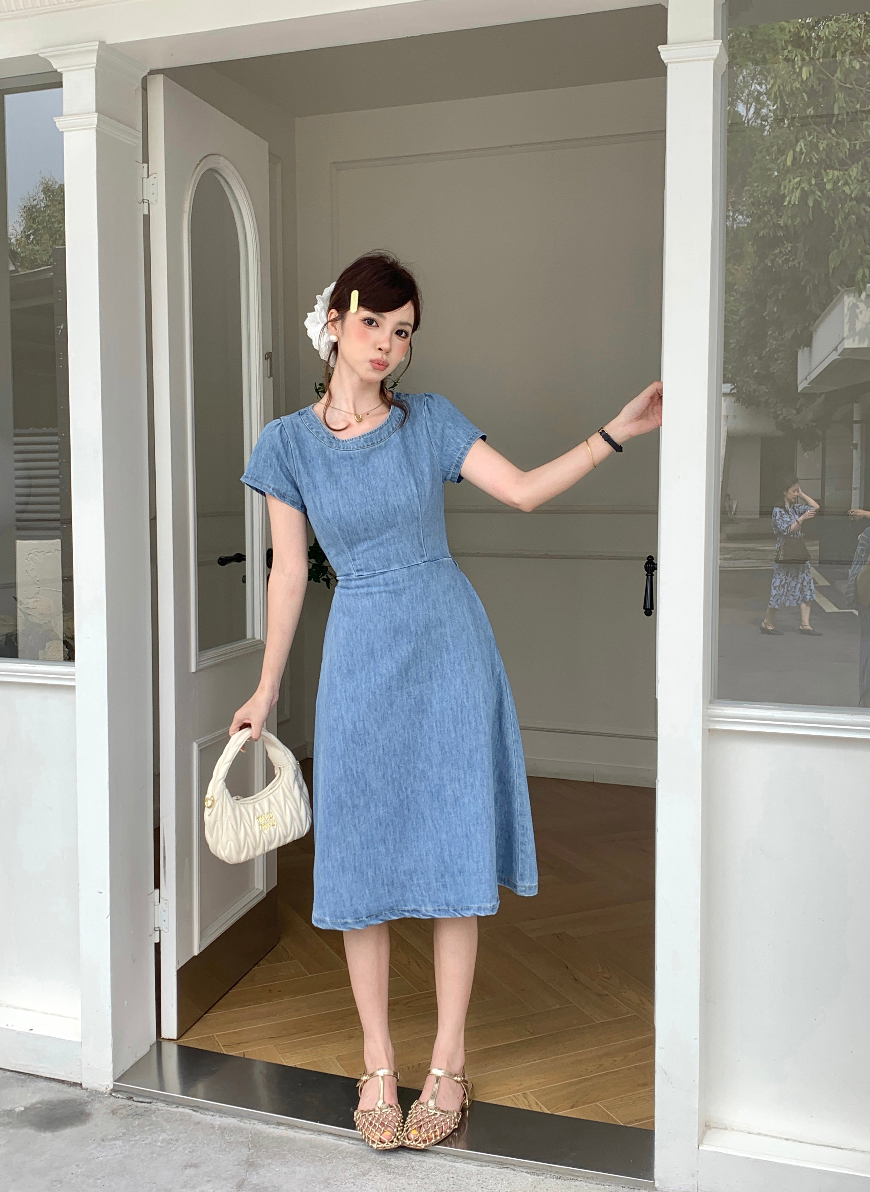 Sigewinne Denim Dress
