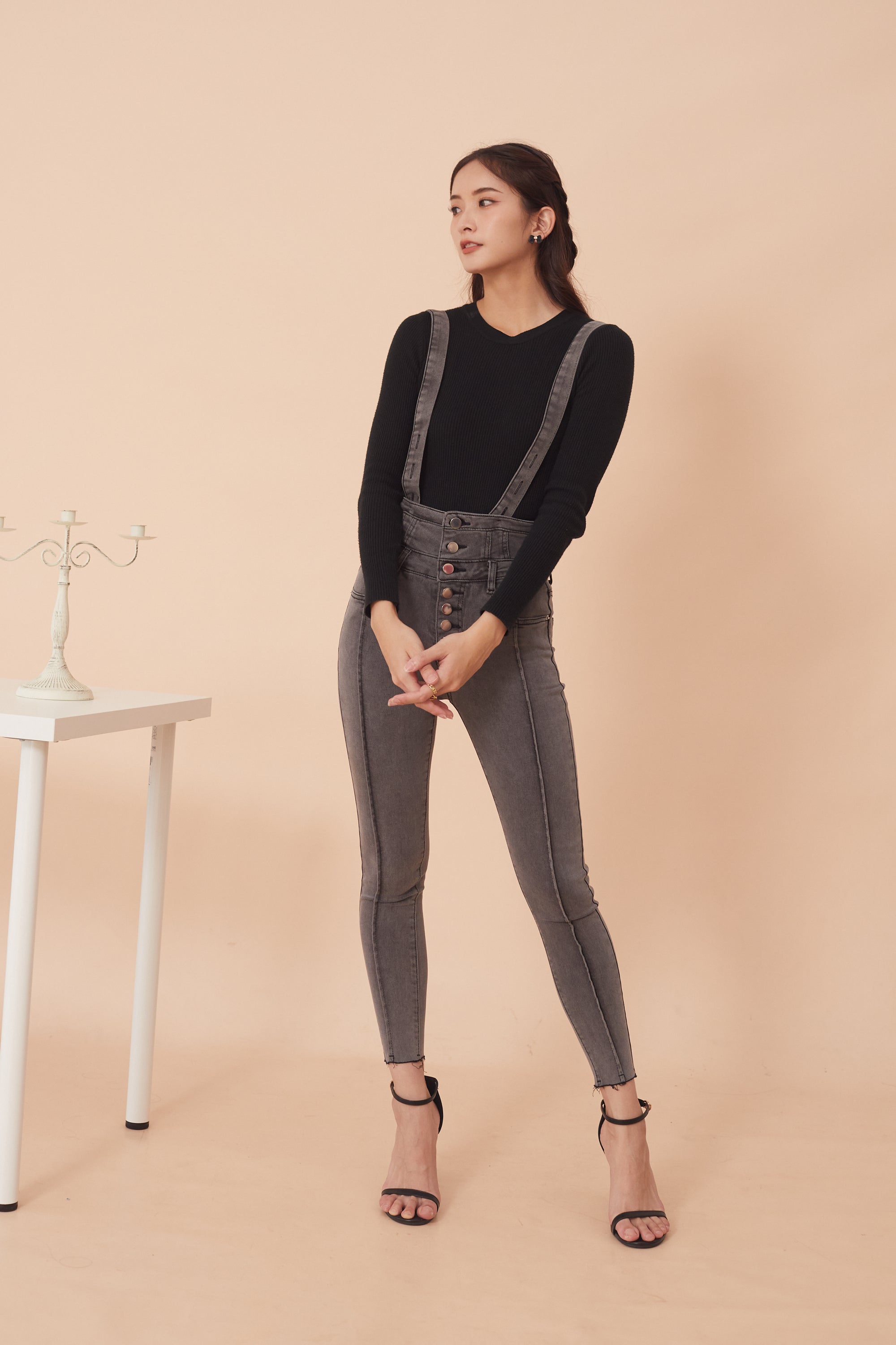 German Denim Dungaree Jeans