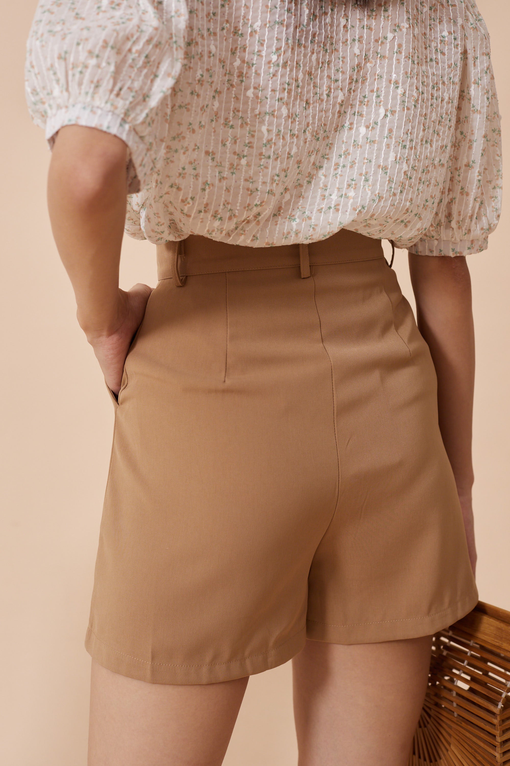 Kalina Short - Khaki (7792861970583)