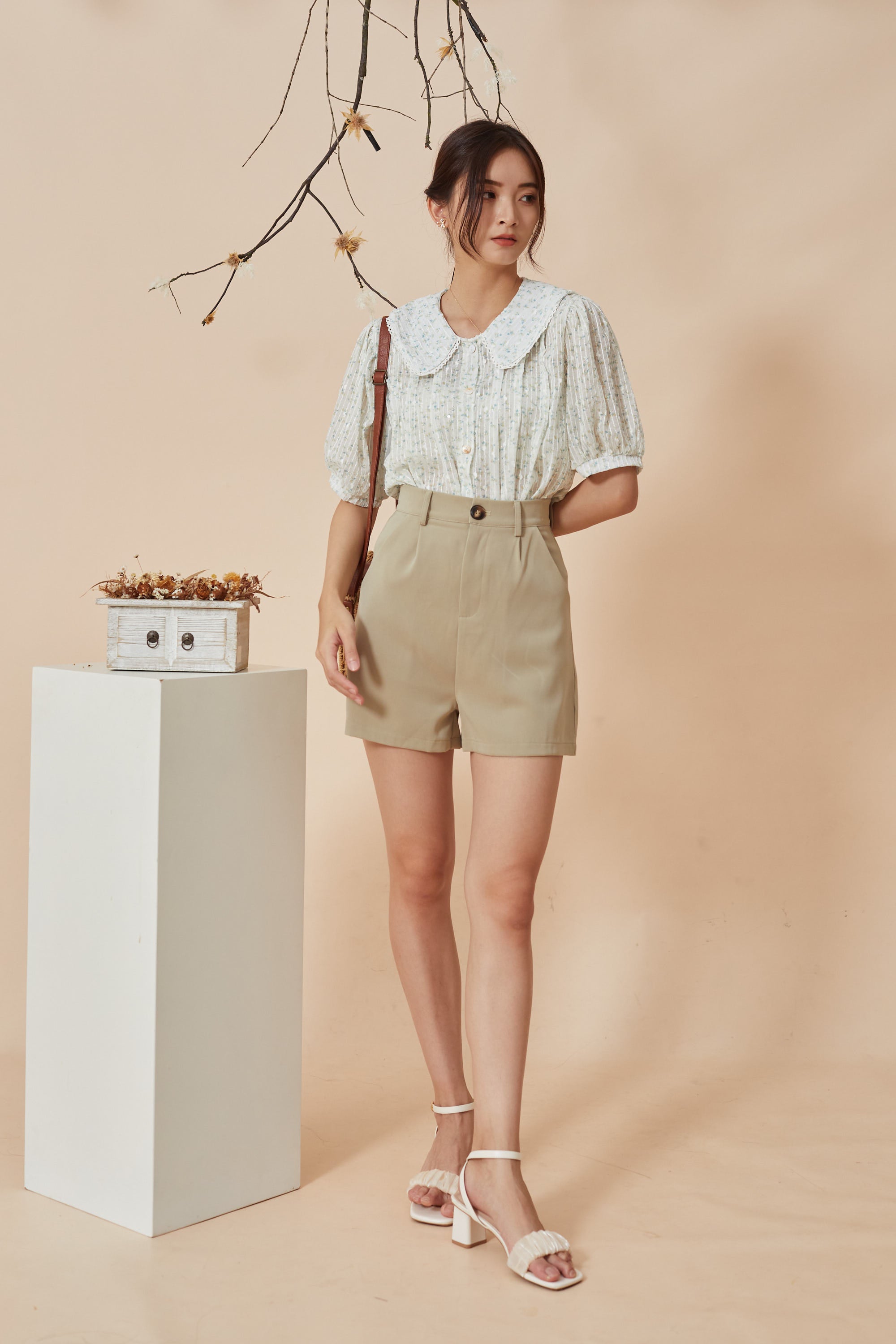 Kalina Short - Matcha (7792863707287)