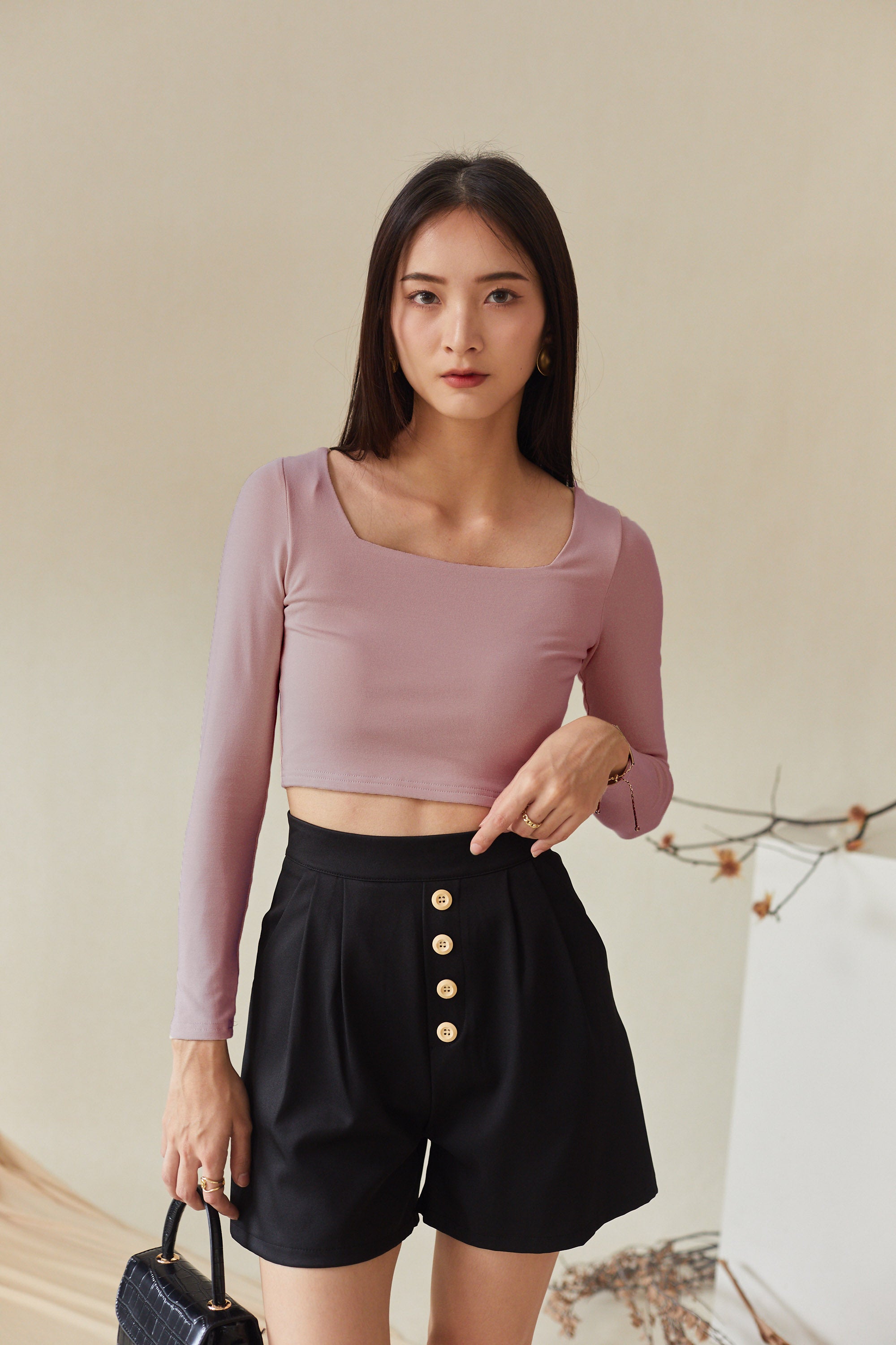Gene Basic Crop Top