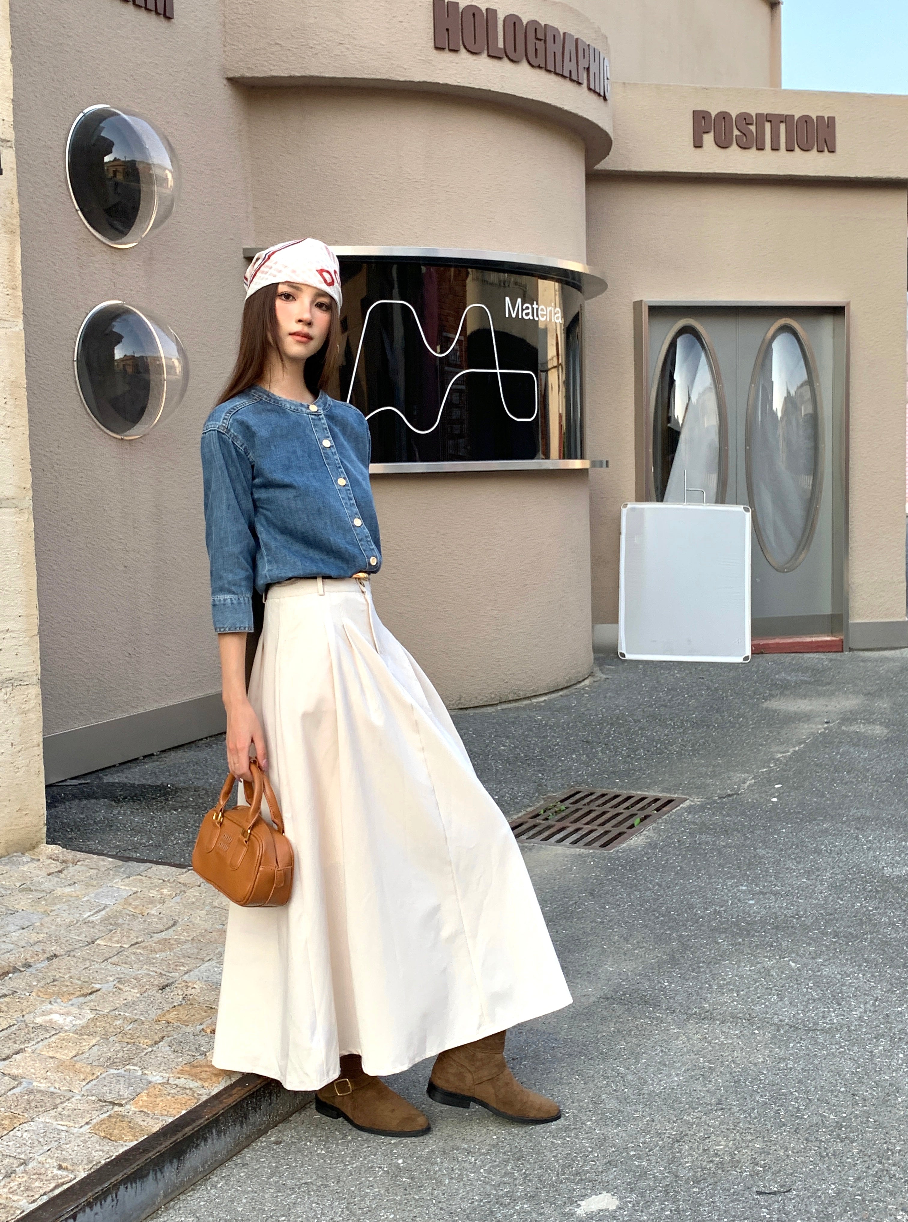 Elena Denim Outer