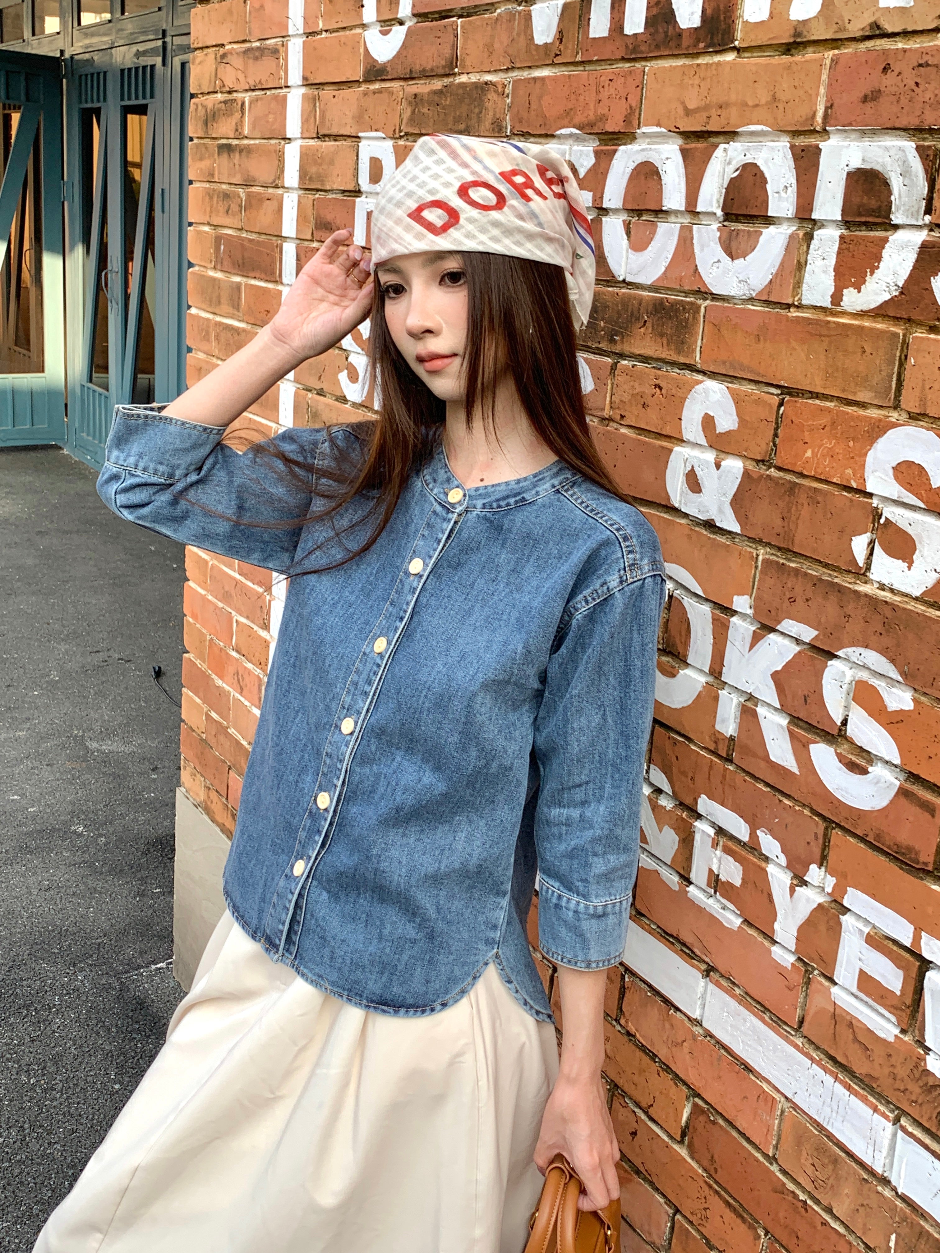 Elena Denim Outer