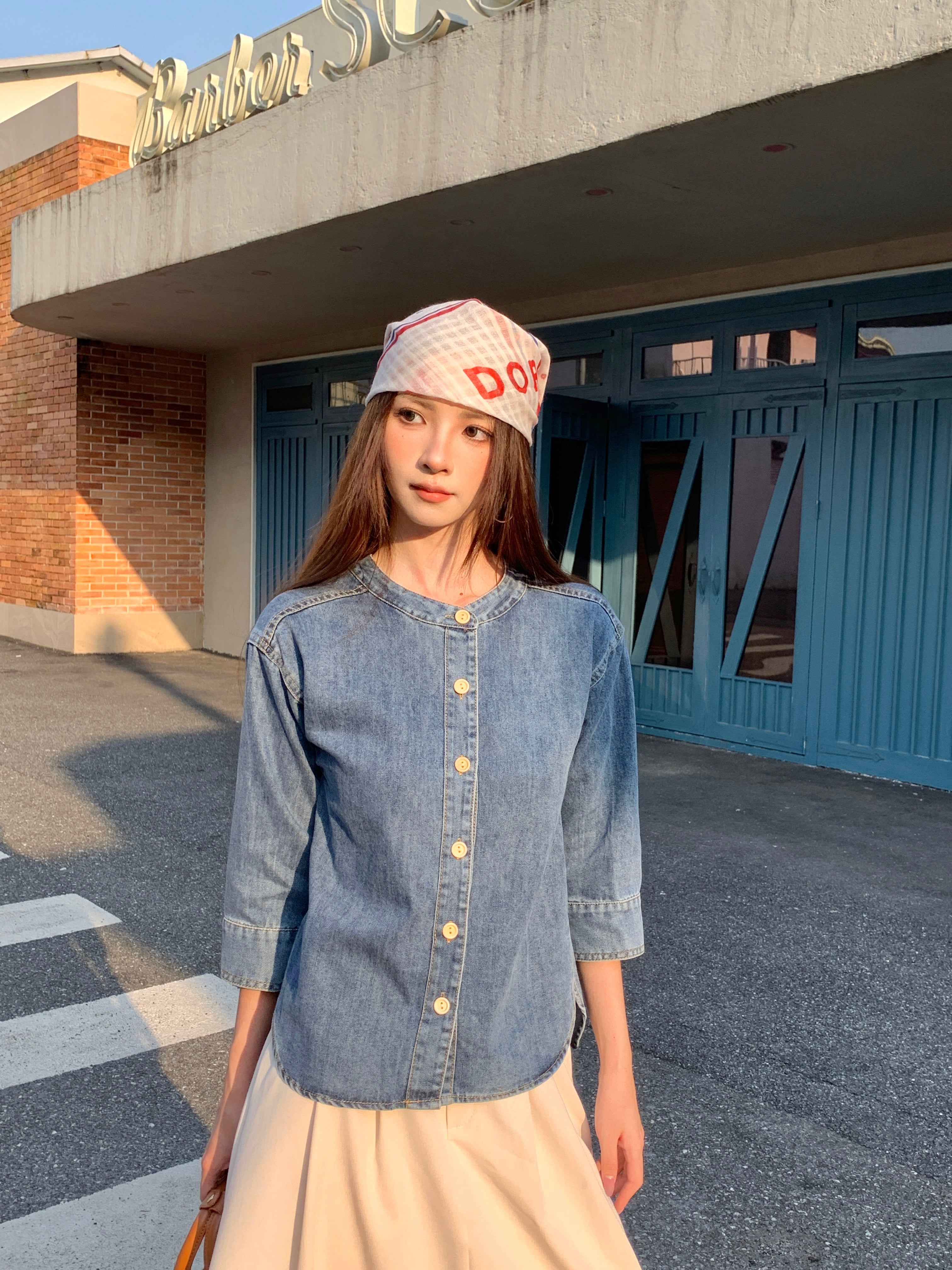 Elena Denim Outer
