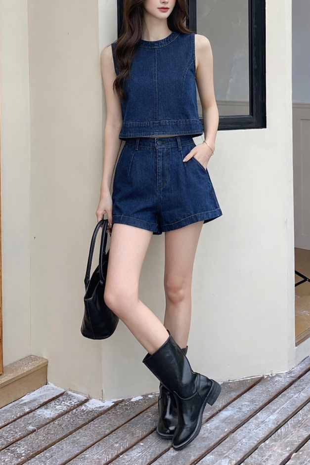 Yura Denim Short