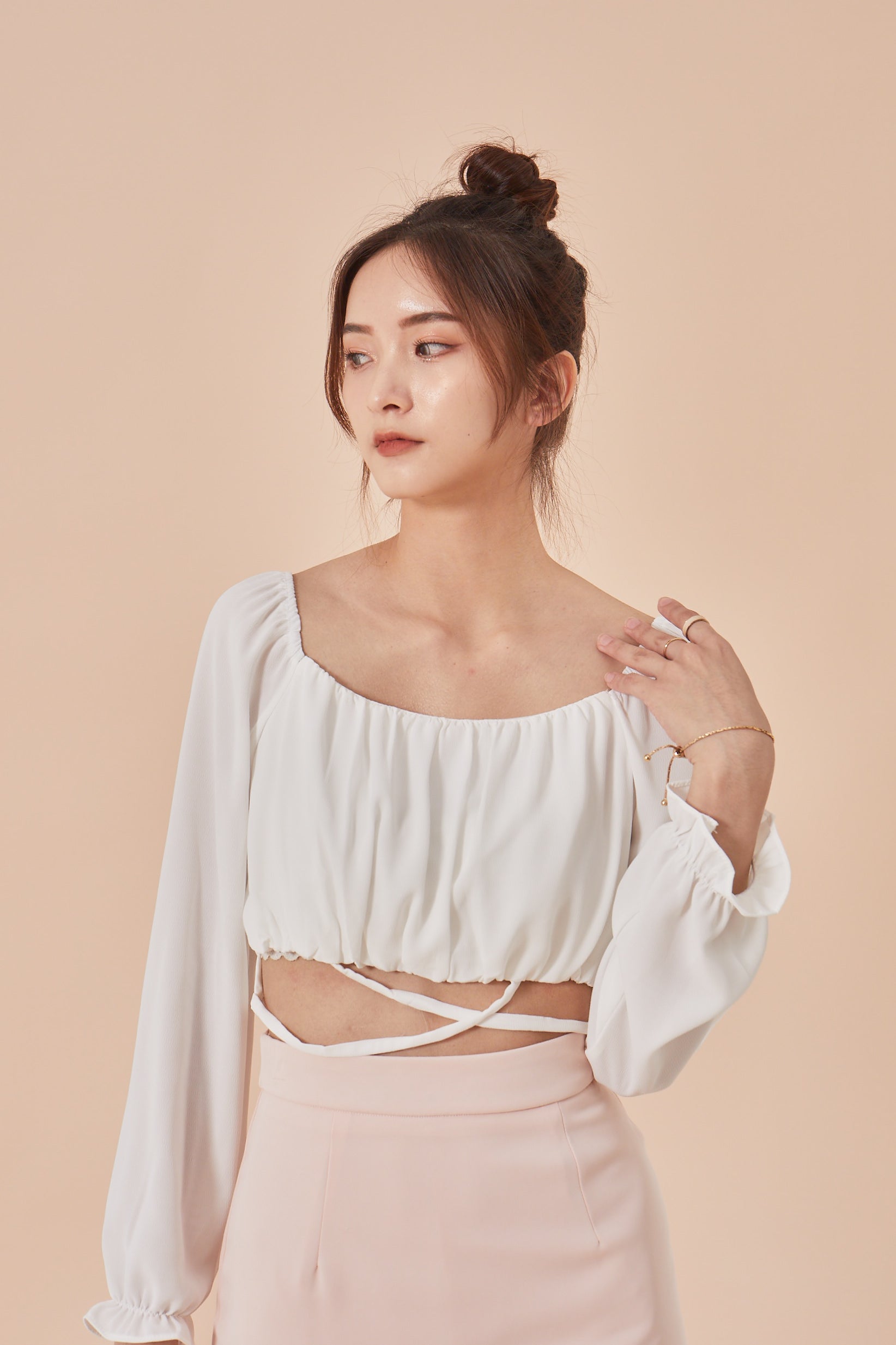 Tillie Top - White (7603369607319)