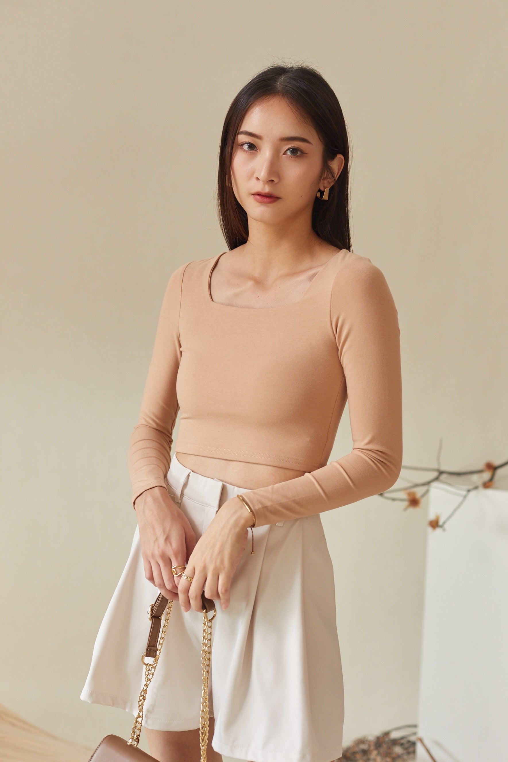 Gene Basic Crop Top