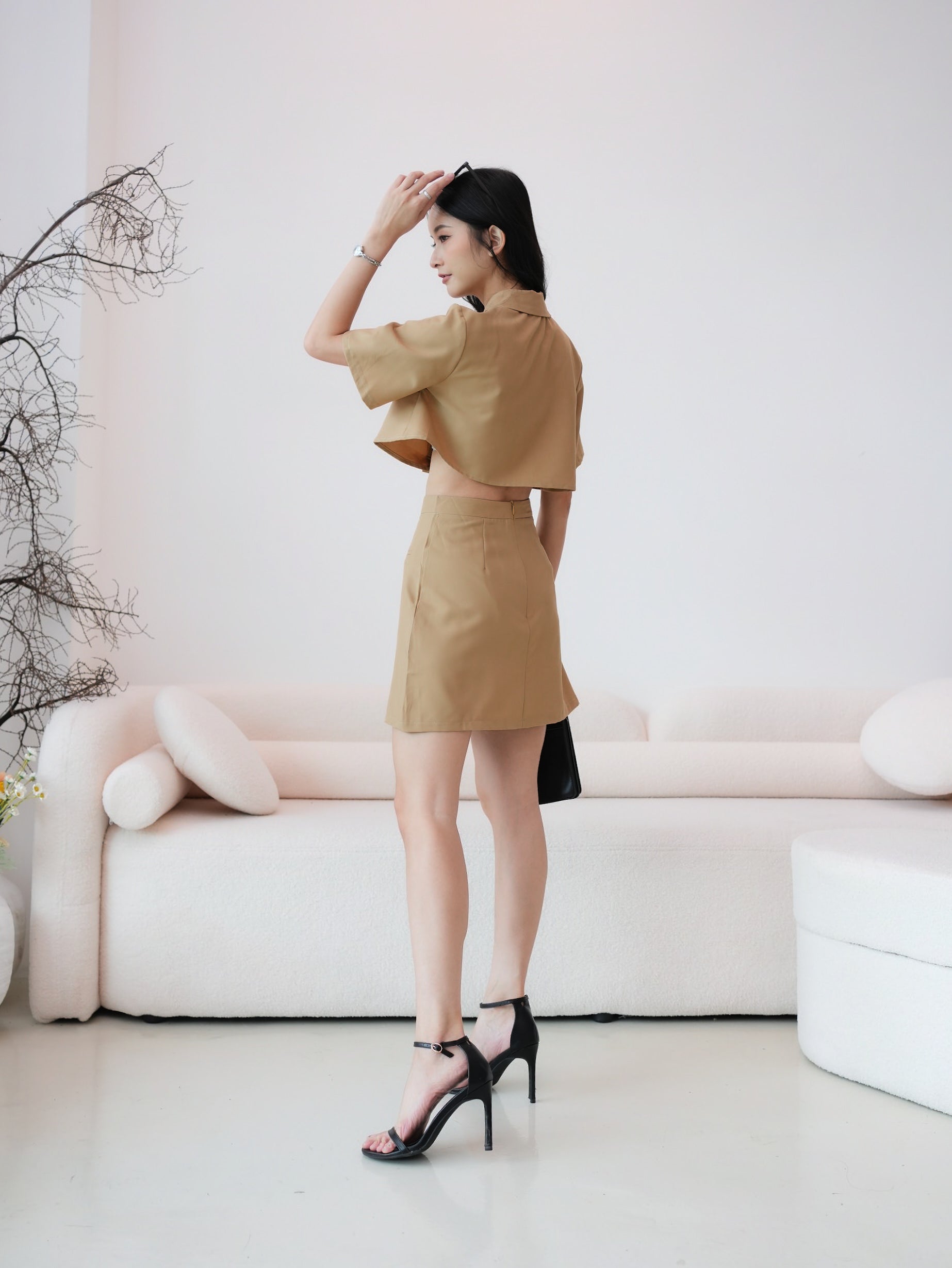 Carol Skirt - Khaki