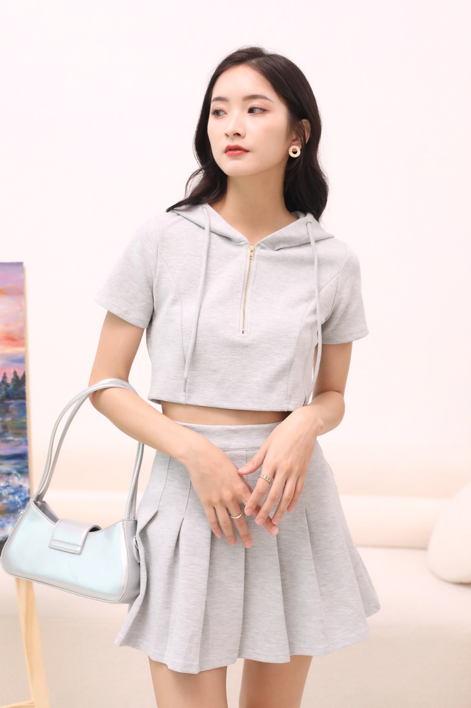 Itzy Skirt - Grey