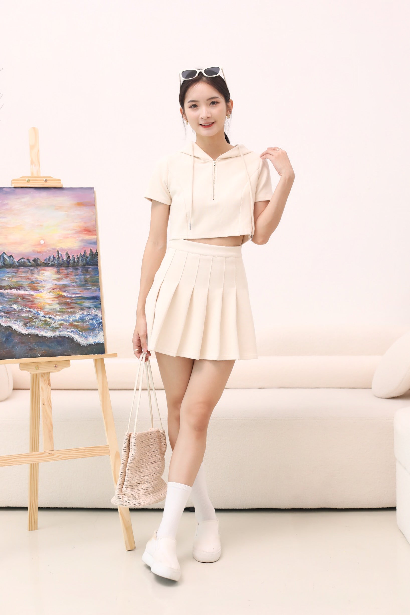 Itzy Skirt - Beige