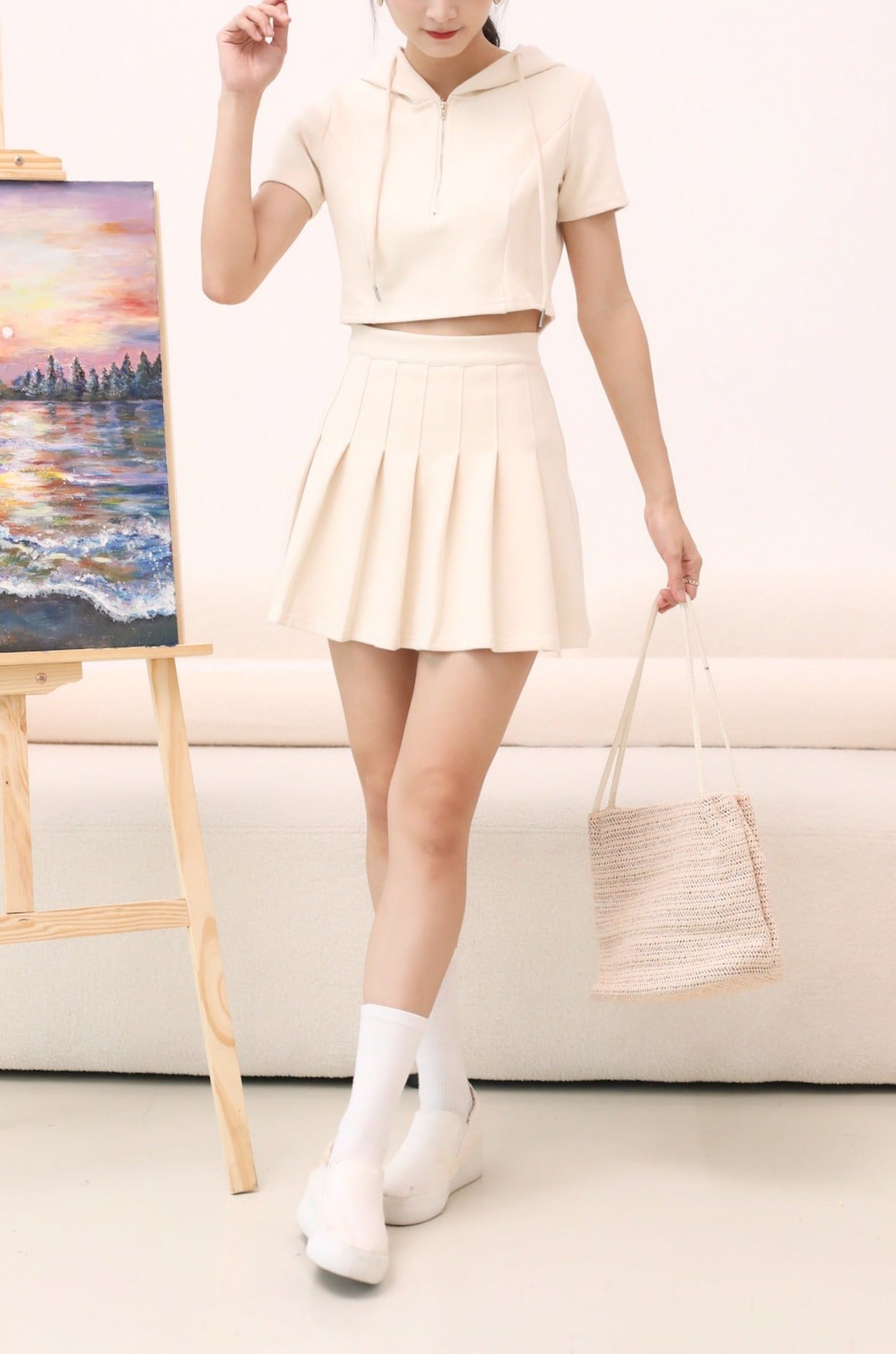 Itzy Skirt - Beige