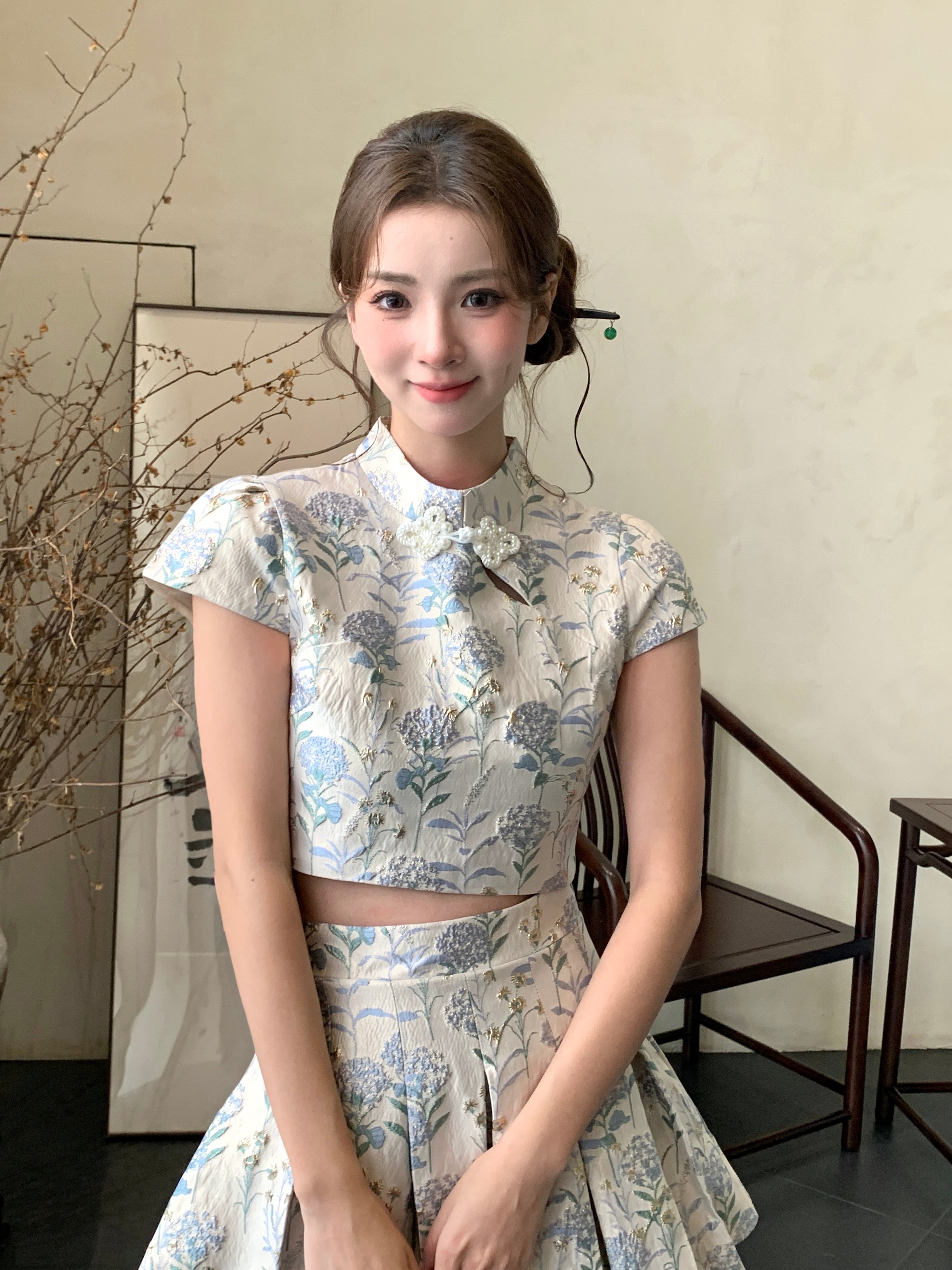 Sheng Hua Cheongsam Top