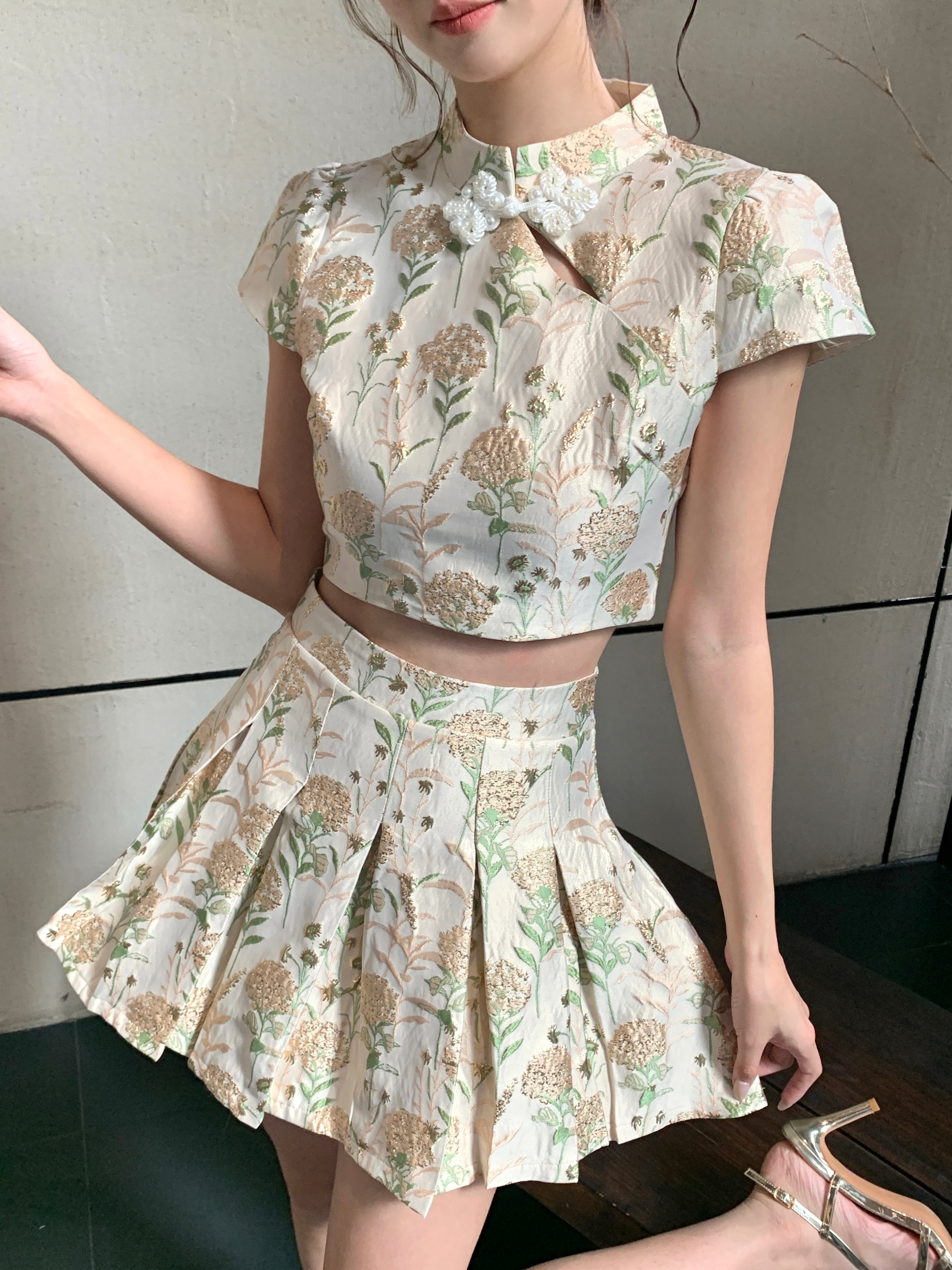 Sheng Hua Cheongsam Top