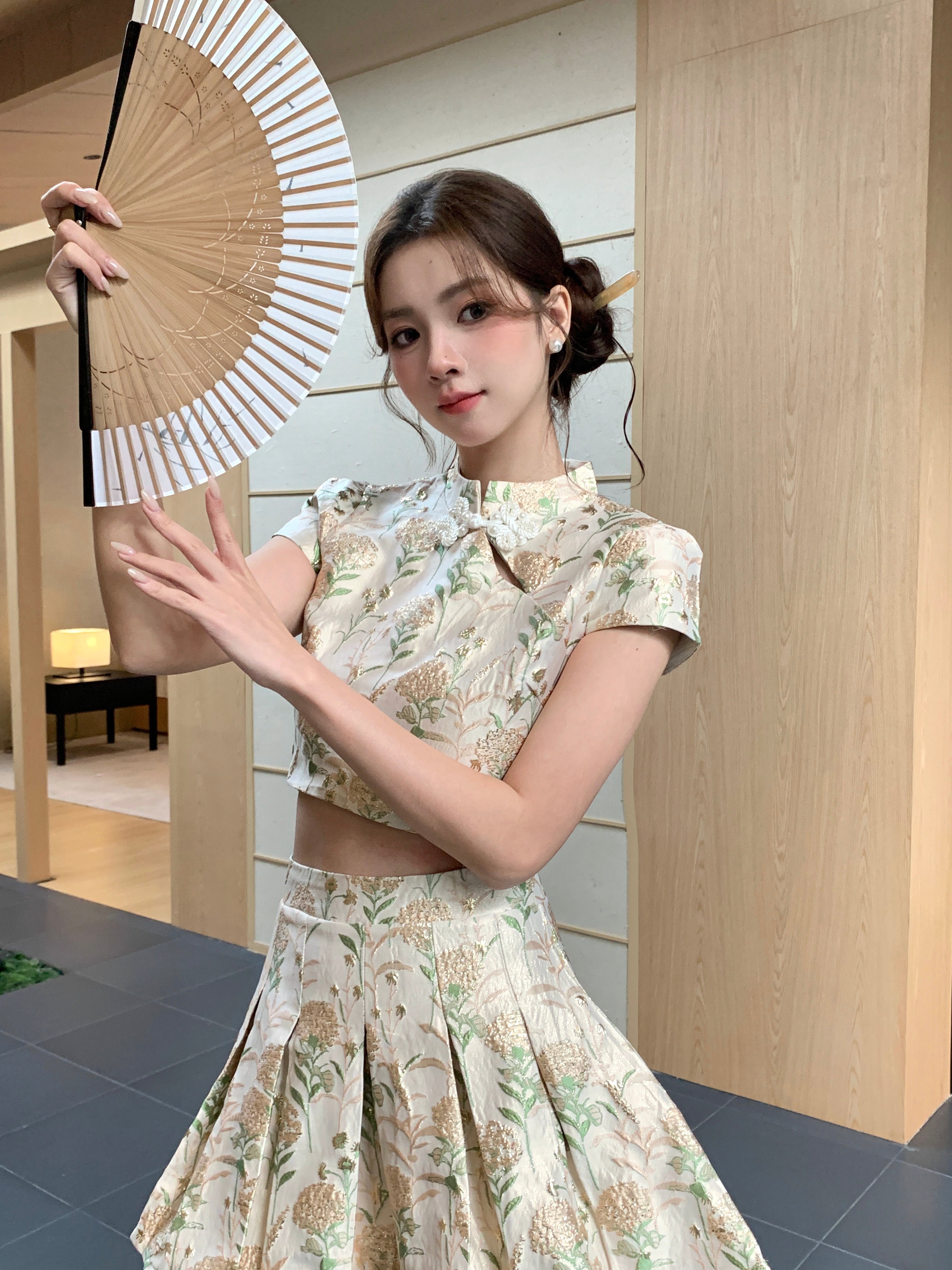 Sheng Hua Cheongsam Top