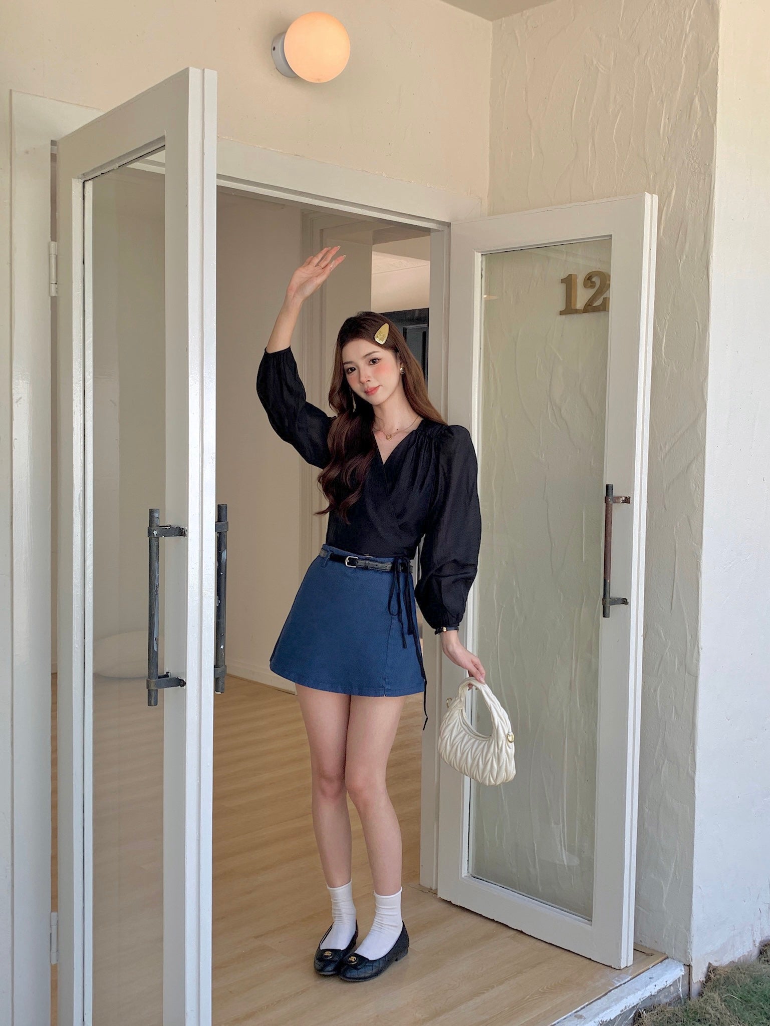 Sorrel Denim Skort