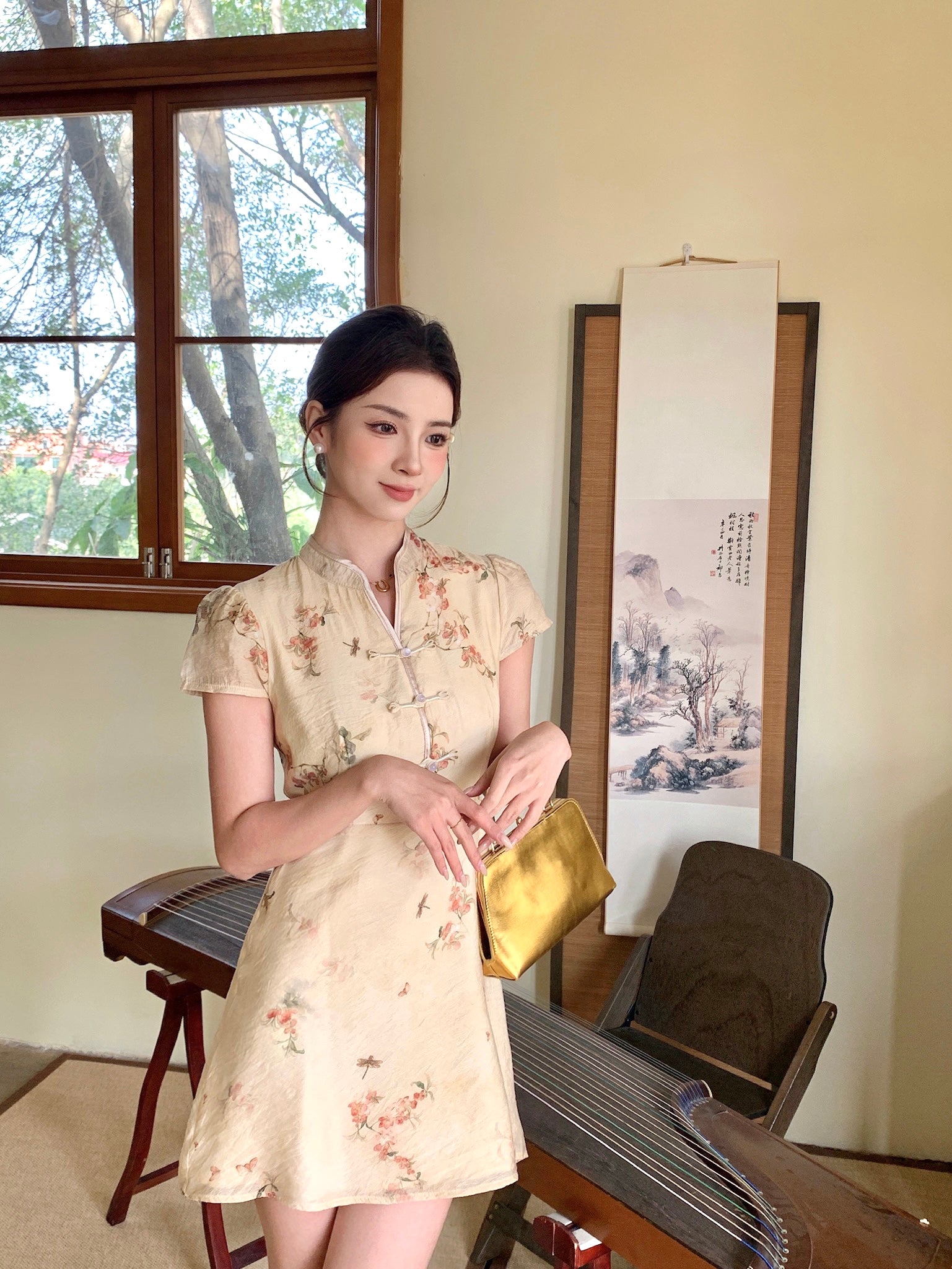 Hua Miao Cheongsam Dress